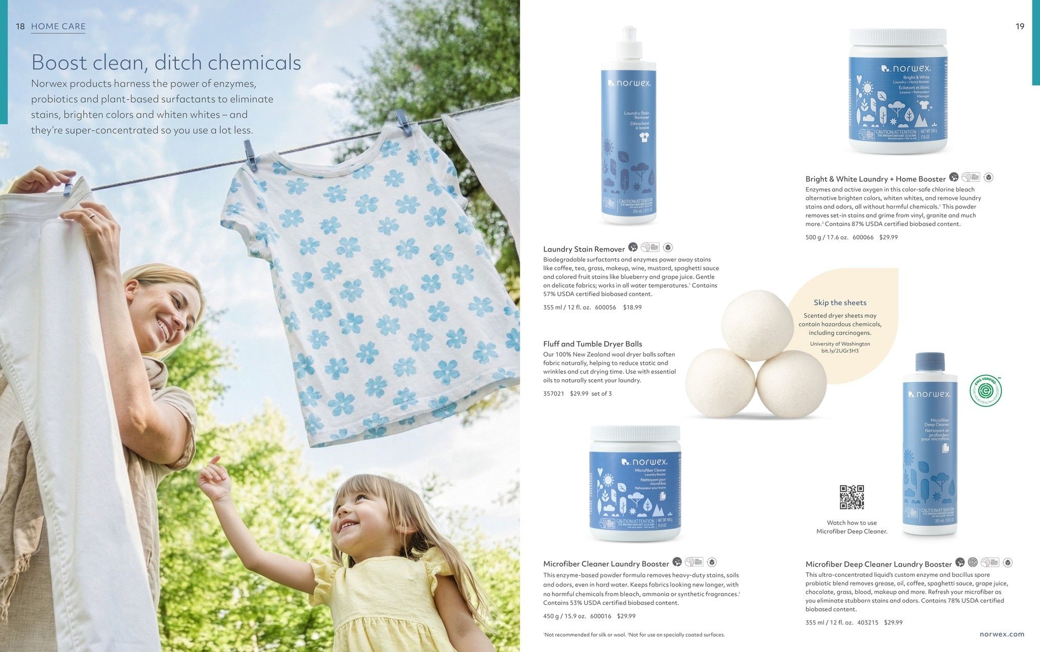 Norwex Fall Catalog Weekly Ad August 10 - November 30, 2026