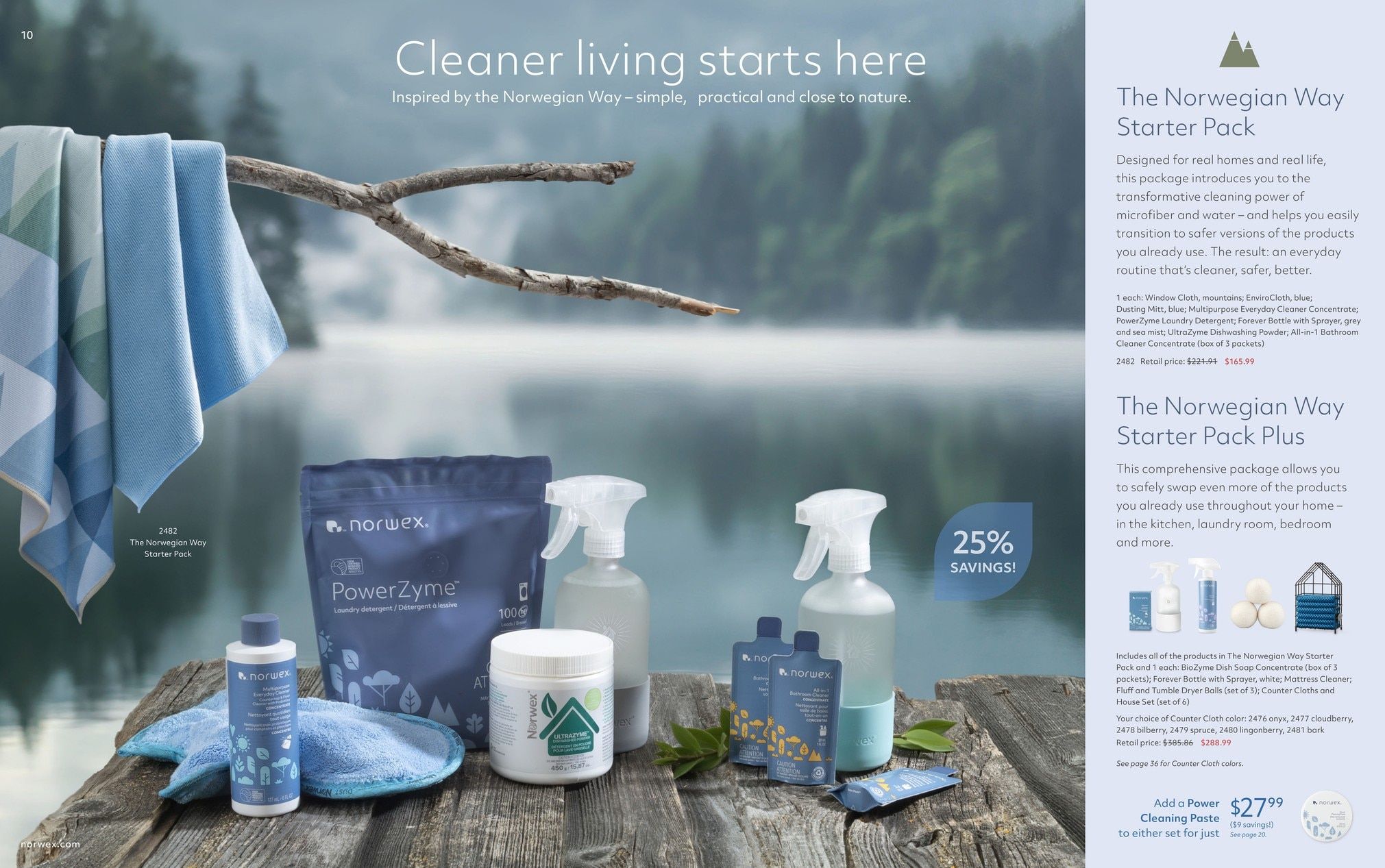Norwex Fall Catalog Weekly Ad August 10 - November 30, 2026