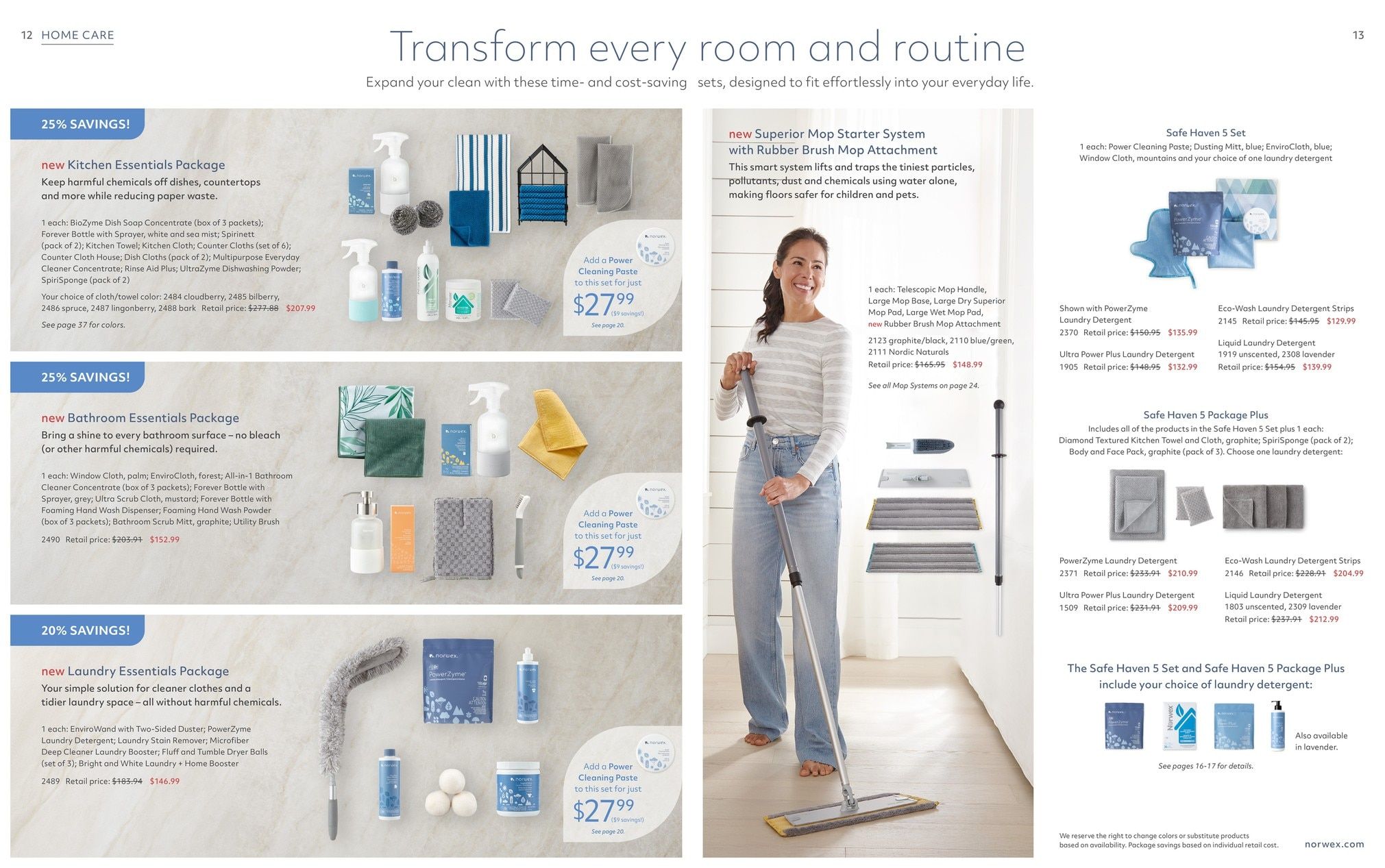 Norwex Fall Catalog Weekly Ad August 10 - November 30, 2026