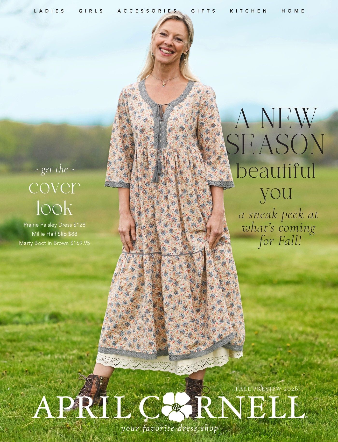 April Cornell Fall Winter Catalog Weekly Ad July 22, 2026 - January 31, 2027