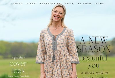 April Cornell Fall Winter Catalog Weekly Ad July 22, 2026 - January 31, 2027