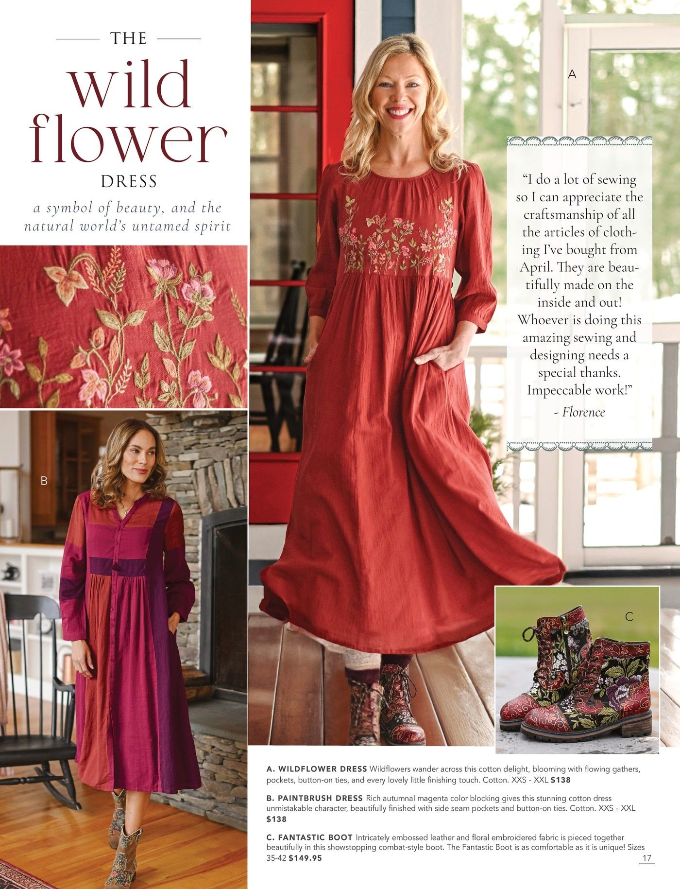 April Cornell Fall Winter Catalog Weekly Ad July 22, 2026 - January 31, 2027