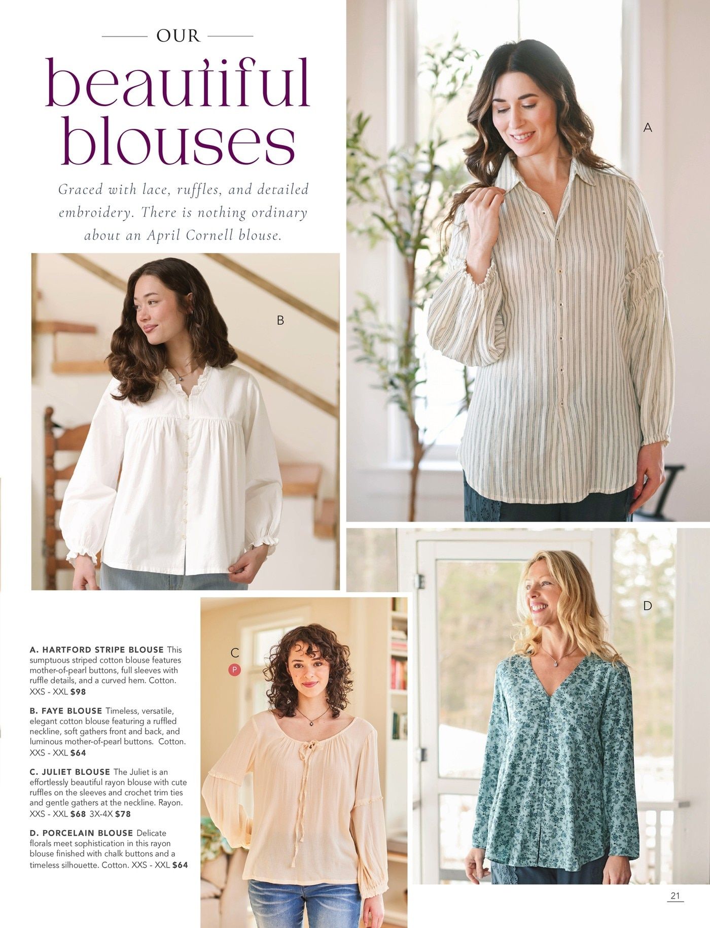 April Cornell Fall Winter Catalog Weekly Ad July 22, 2026 - January 31, 2027