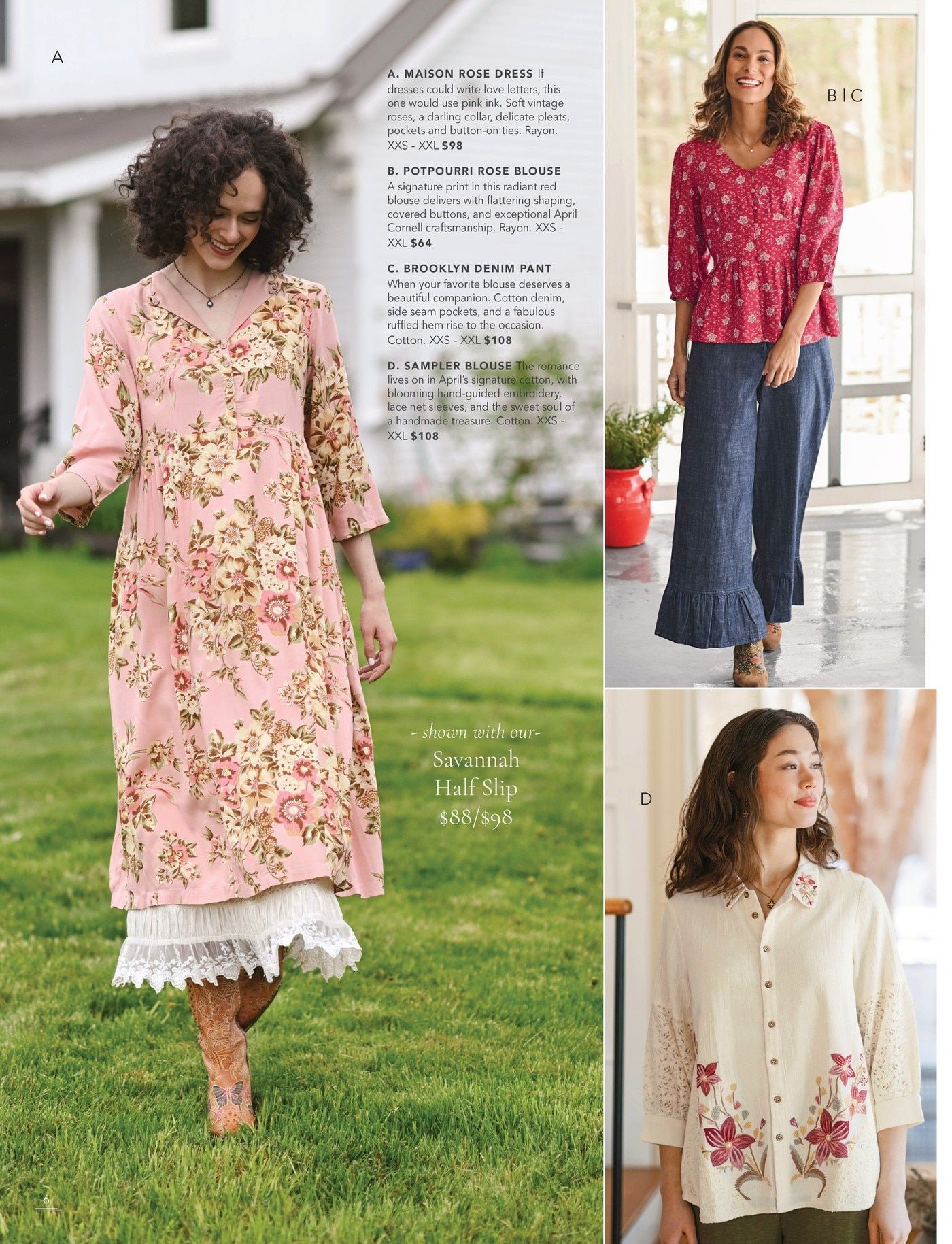 April Cornell Fall Winter Catalog Weekly Ad July 22, 2026 - January 31, 2027