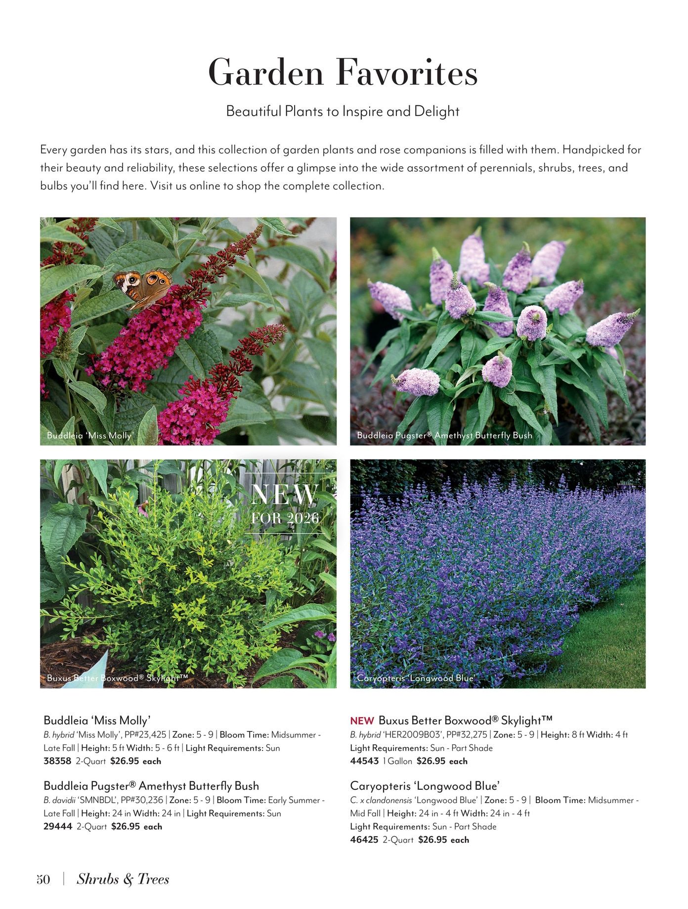 Jackson & Perkins Spring Garden Catalog Weekly Ad January 15, 2026 - January 14, 2027