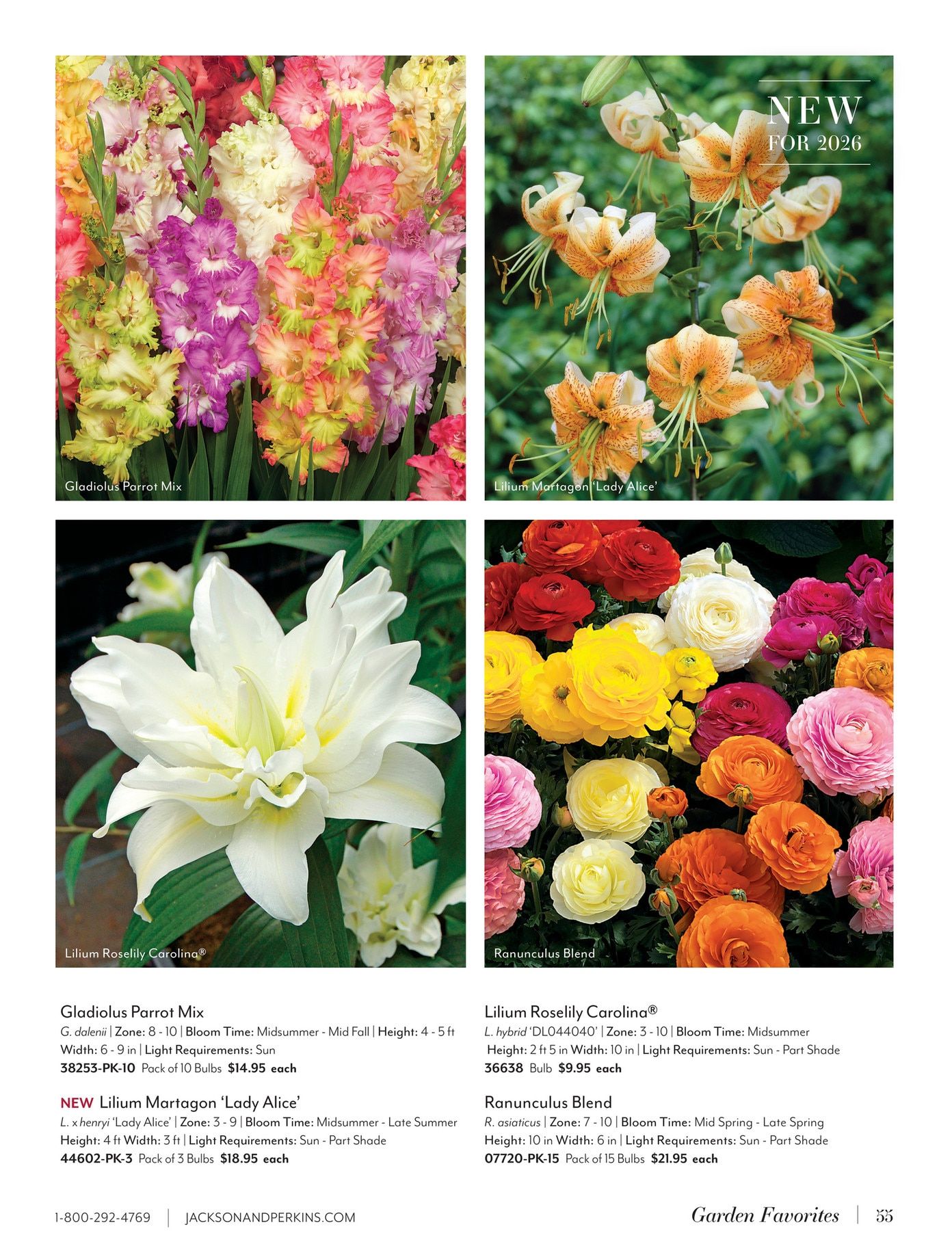 Jackson & Perkins Spring Garden Catalog Weekly Ad January 15, 2026 - January 14, 2027