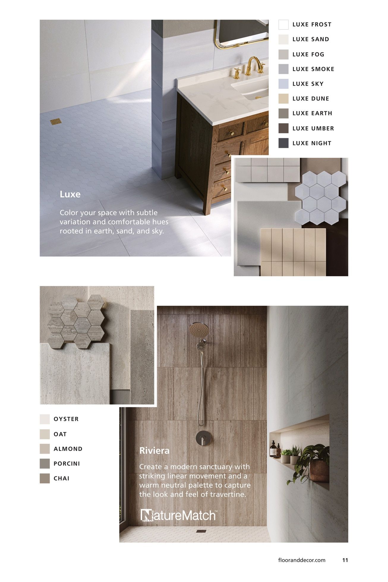 Floor & Decor Bathroom Lookbook Weekly Ad April 9, 2026 - April 8, 2027