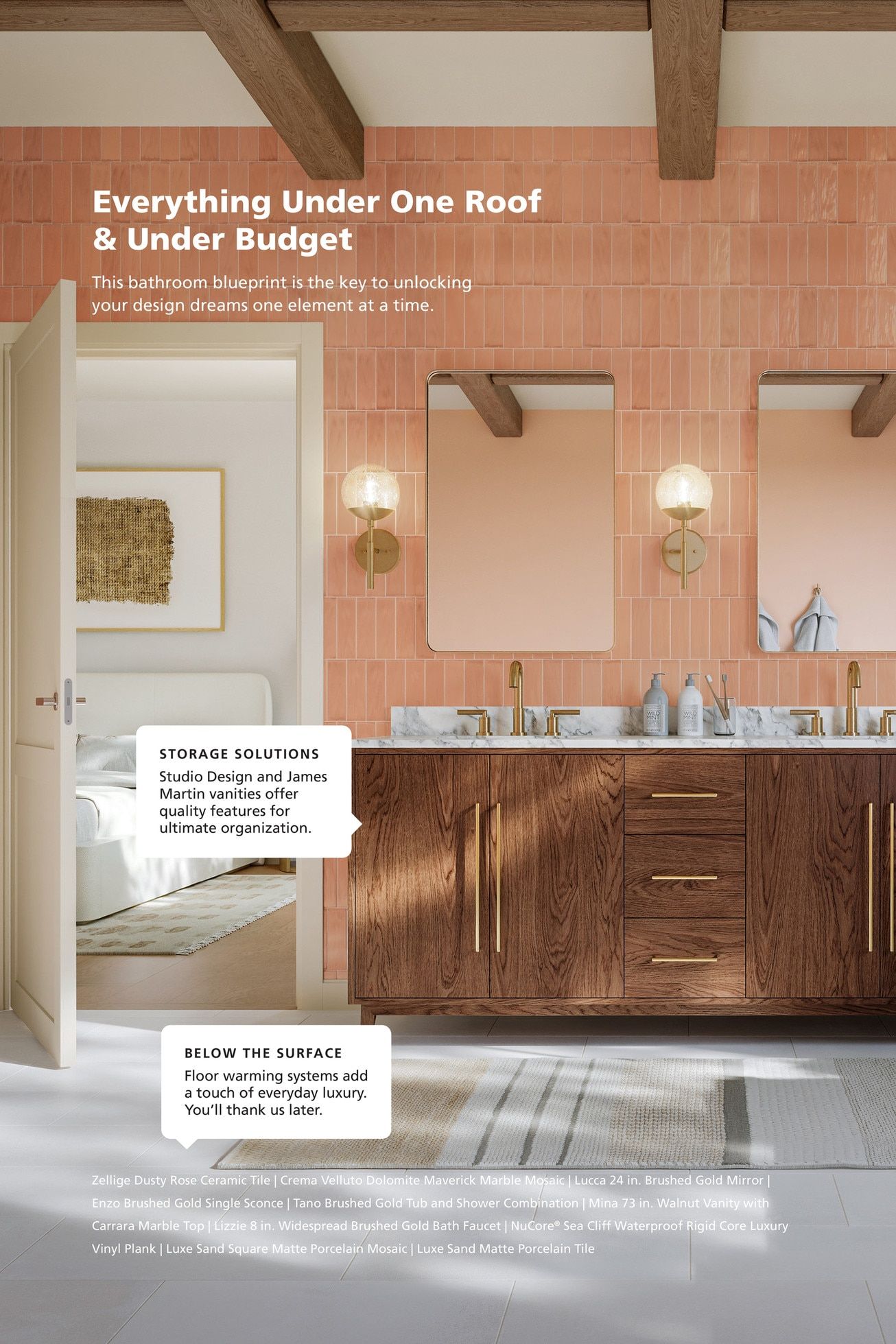 Floor & Decor Bathroom Lookbook Weekly Ad April 9, 2026 - April 8, 2027