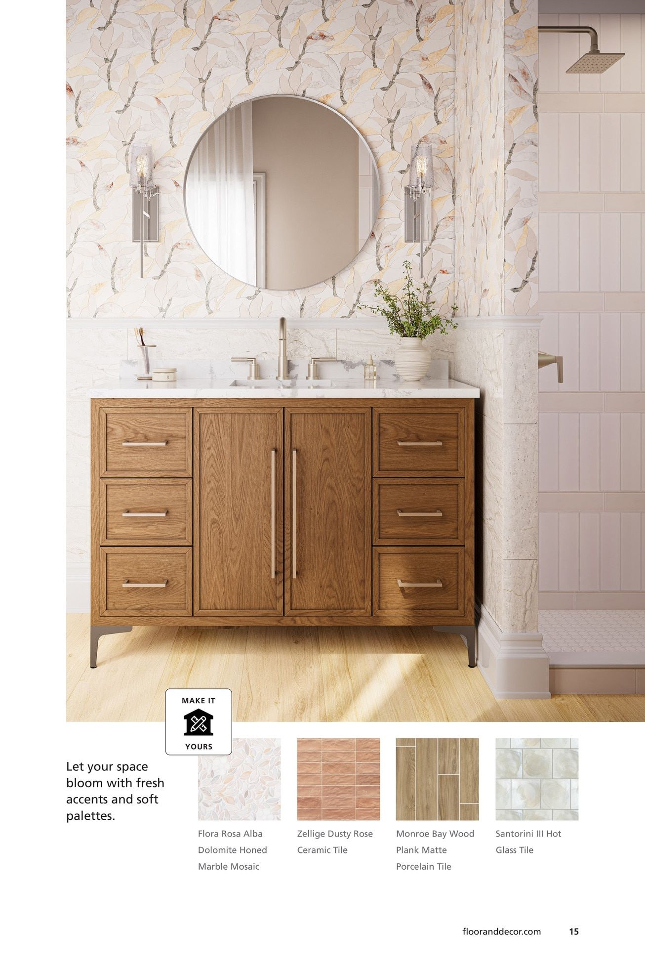 Floor & Decor Bathroom Lookbook Weekly Ad April 9, 2026 - April 8, 2027
