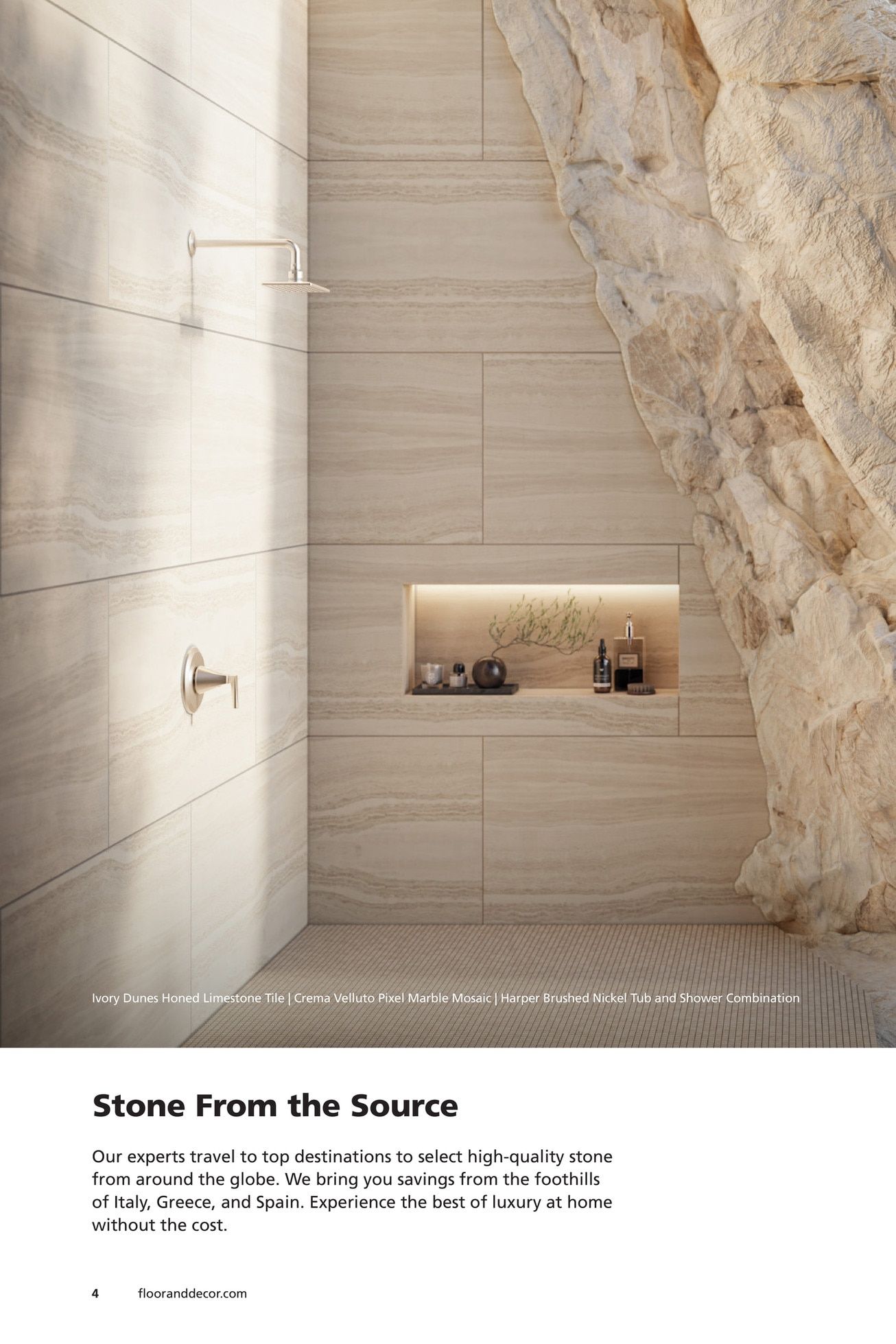 Floor & Decor Bathroom Lookbook Weekly Ad April 9, 2026 - April 8, 2027