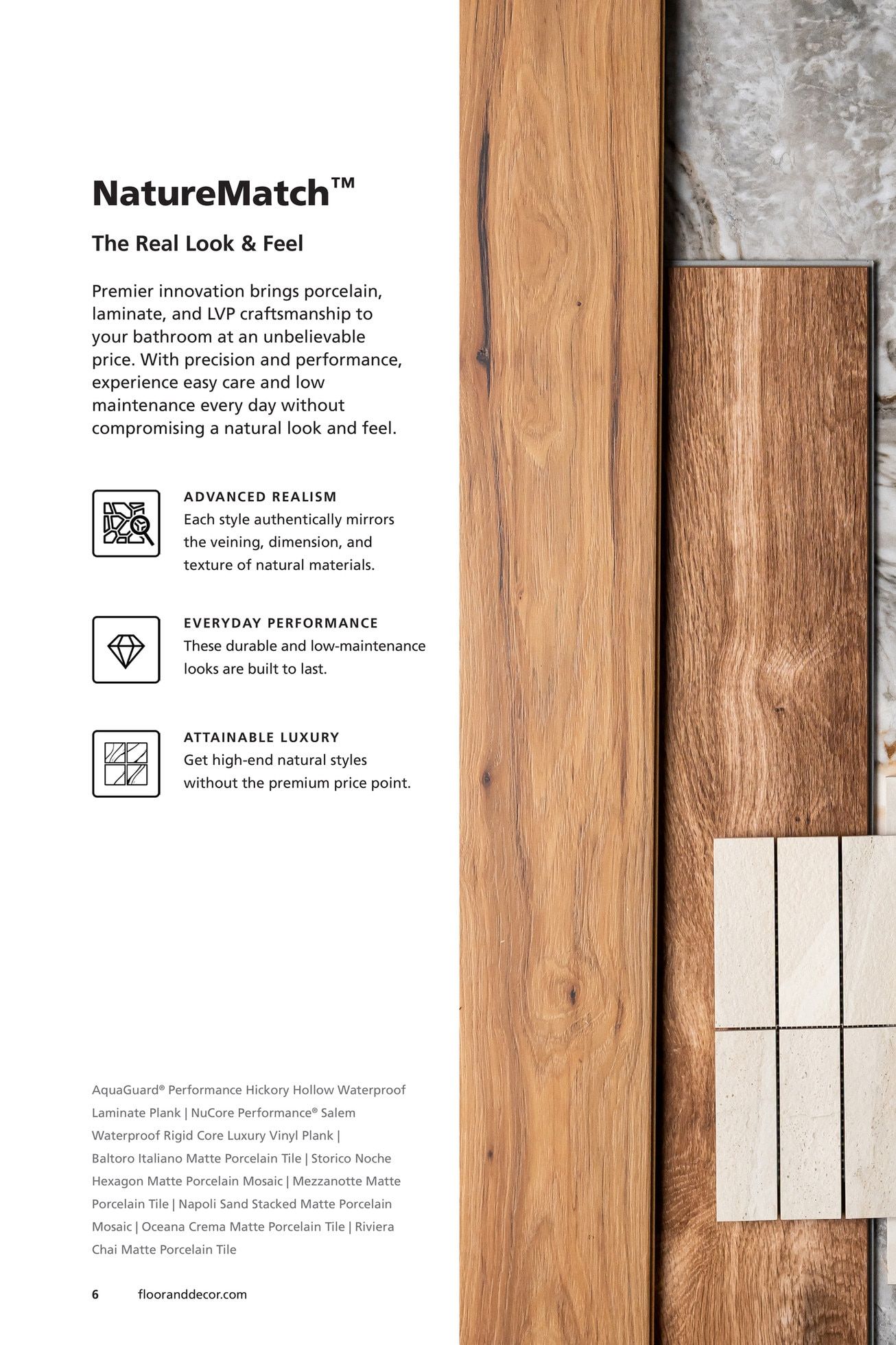 Floor & Decor Bathroom Lookbook Weekly Ad April 9, 2026 - April 8, 2027
