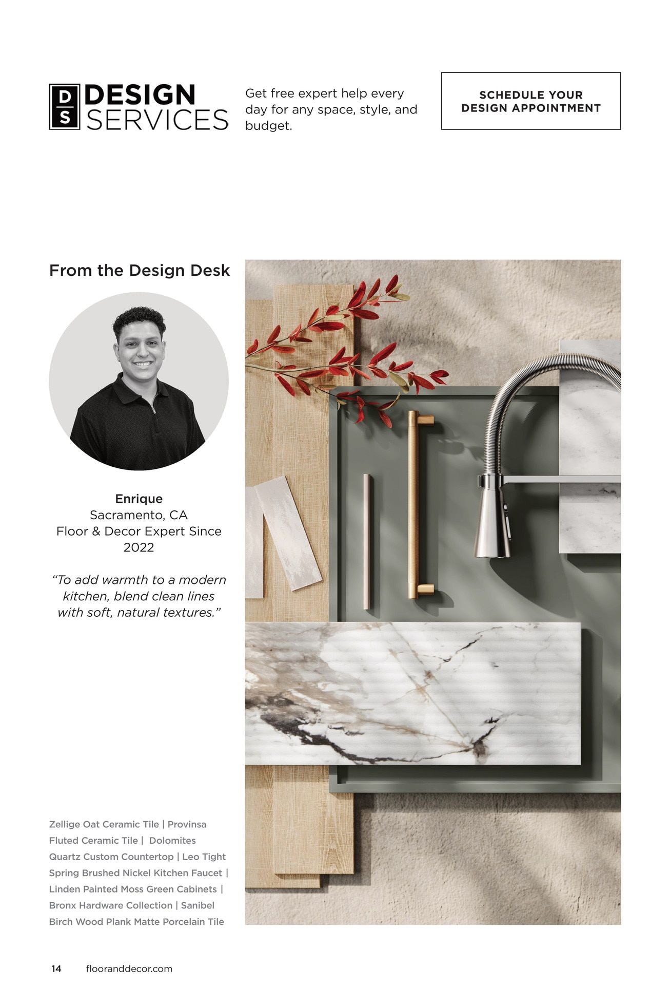 Floor & Decor Kitchen Lookbook Weekly Ad February 16, 2026 - February 15, 2027