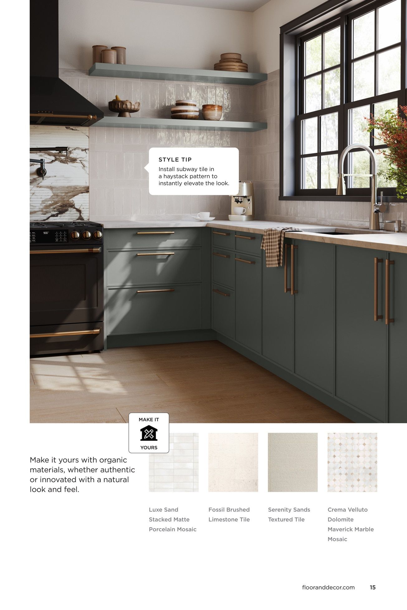 Floor & Decor Kitchen Lookbook Weekly Ad February 16, 2026 - February 15, 2027