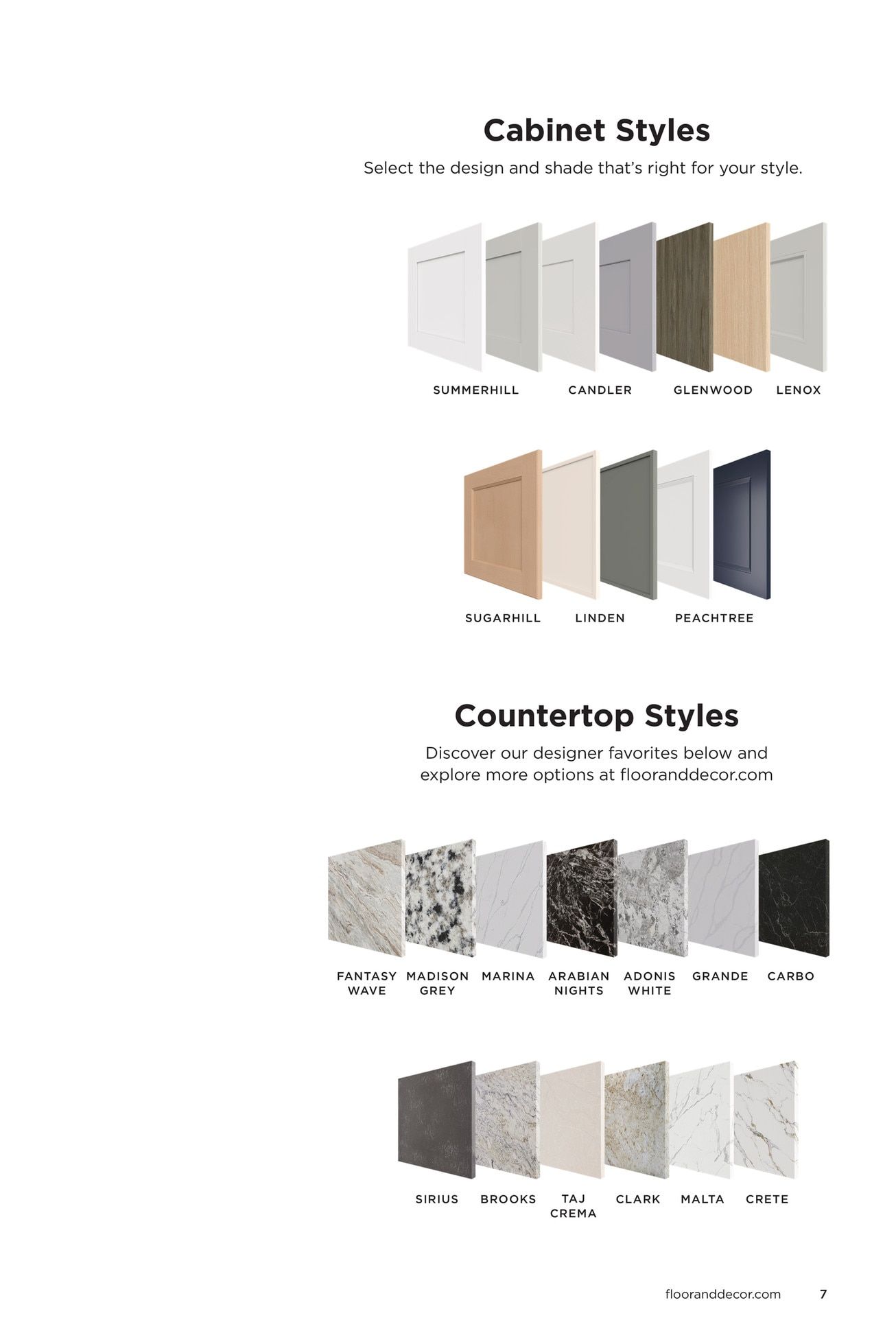 Floor & Decor Kitchen Lookbook Weekly Ad February 16, 2026 - February 15, 2027