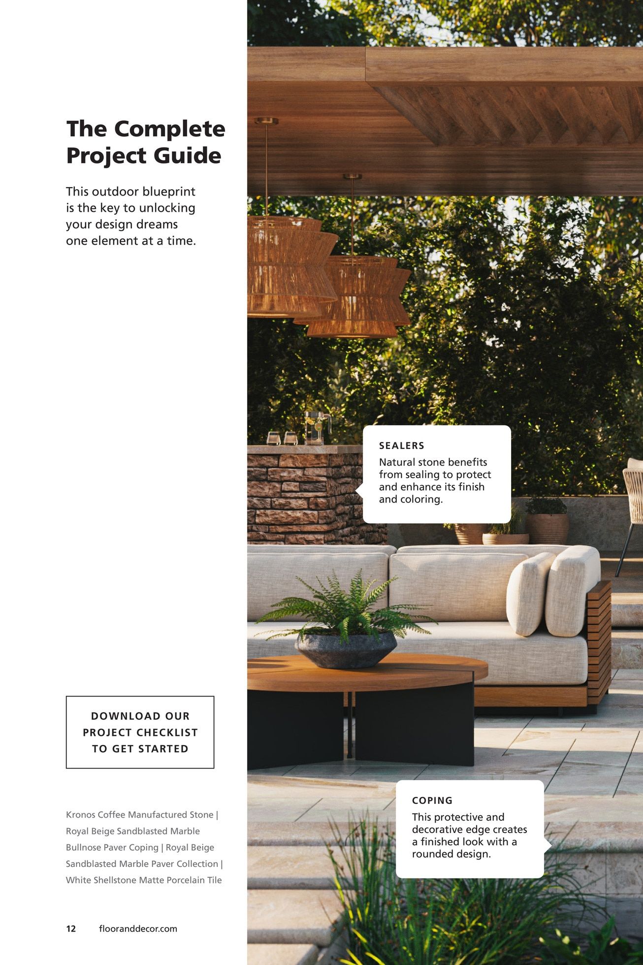 Floor & Decor Outdoor Lookbook Weekly Ad March 31, 2026 - March 30, 2027