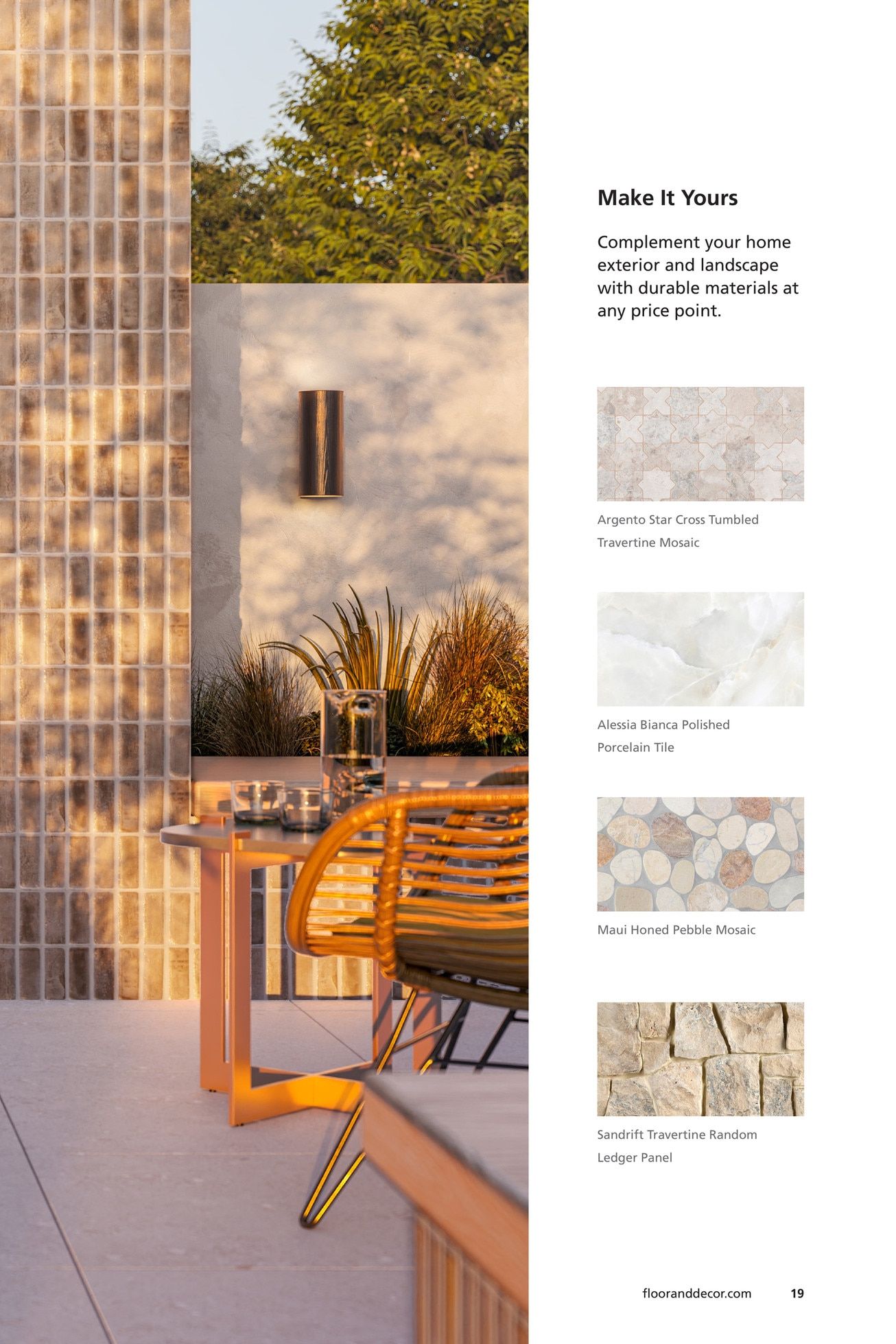 Floor & Decor Outdoor Lookbook Weekly Ad March 31, 2026 - March 30, 2027
