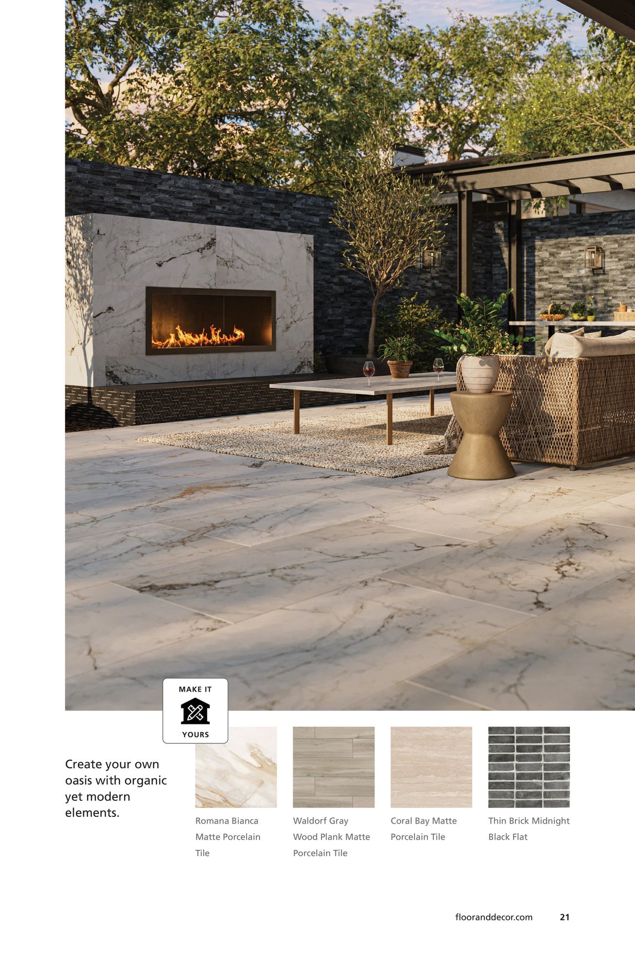 Floor & Decor Outdoor Lookbook Weekly Ad March 31, 2026 - March 30, 2027