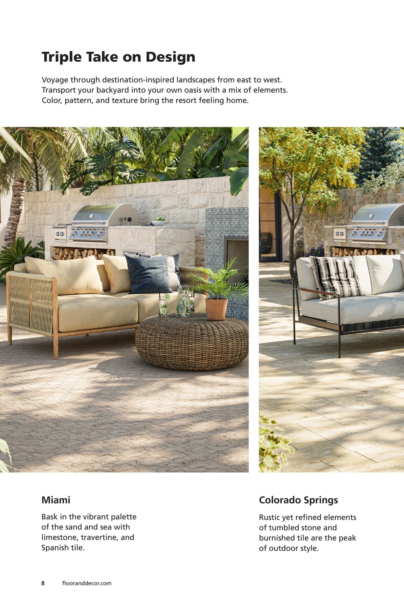 Floor & Decor Outdoor Lookbook Weekly Ad March 31, 2026 - March 30, 2027