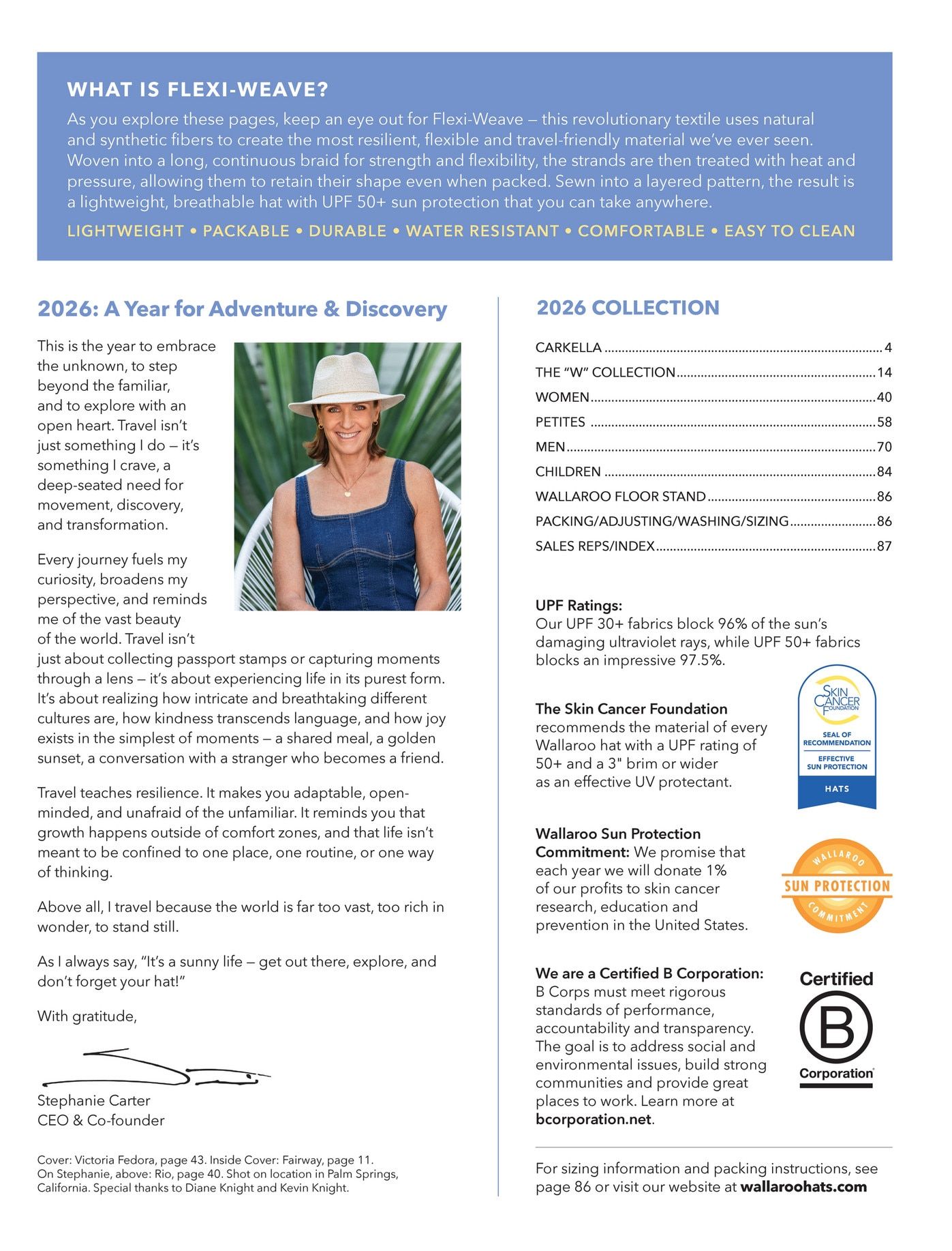 Wallaroo Hat Company Catalog Weekly Ad May 16, 2025 - December 31, 2026