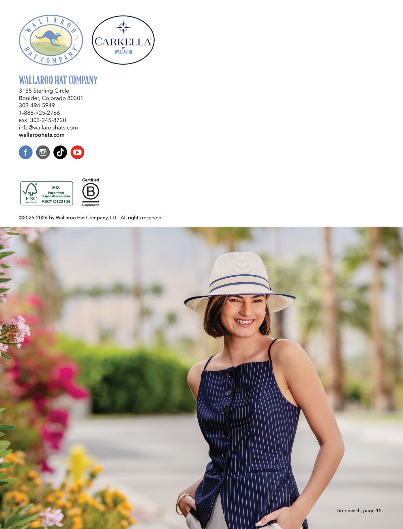 Wallaroo Hat Company Catalog Weekly Ad May 16, 2025 - December 31, 2026