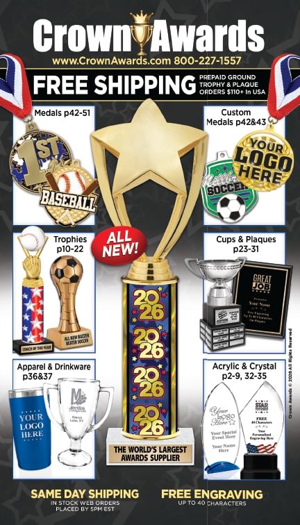 Crown Awards Catalog Weekly Ad December 31, 2025 - December 31, 2026