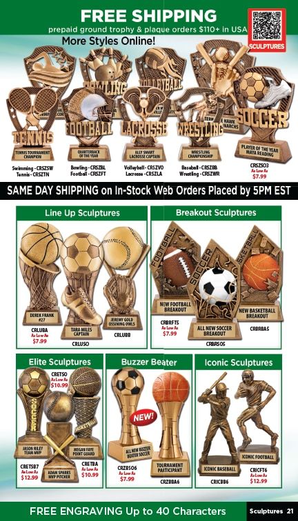 Crown Awards Catalog Weekly Ad December 31, 2025 - December 31, 2026
