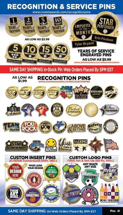 Crown Awards Catalog Weekly Ad December 31, 2025 - December 31, 2026