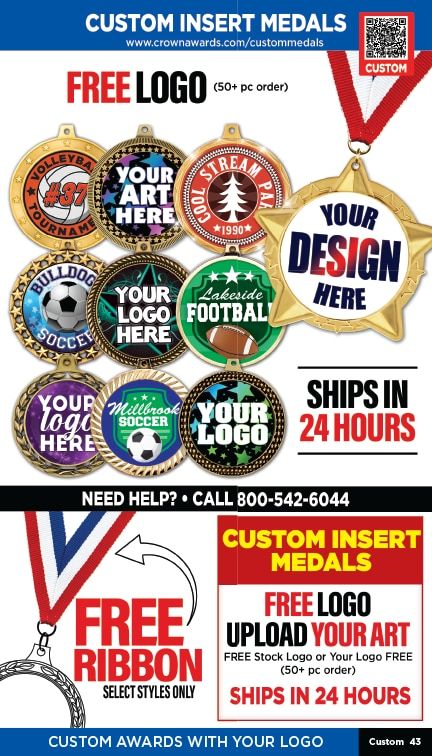Crown Awards Catalog Weekly Ad December 31, 2025 - December 31, 2026