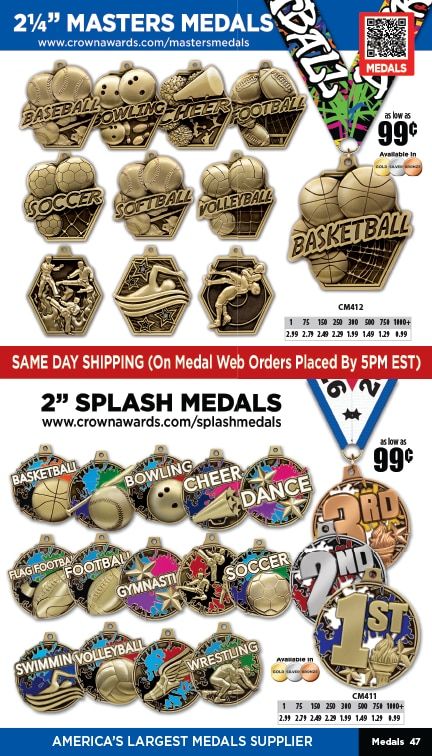 Crown Awards Catalog Weekly Ad December 31, 2025 - December 31, 2026