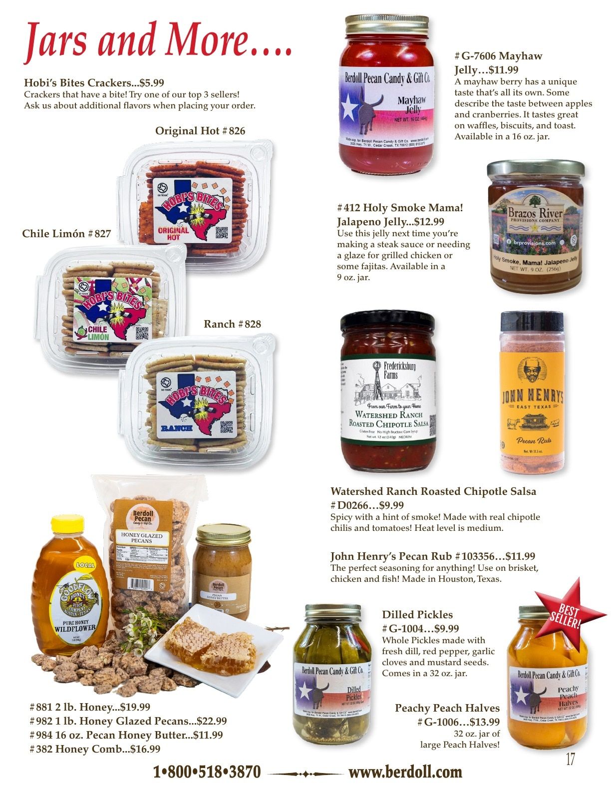 Berdoll Pecan Farm 2025-2026 Catalog Weekly Ad August 31, 2025 - December 31, 2026