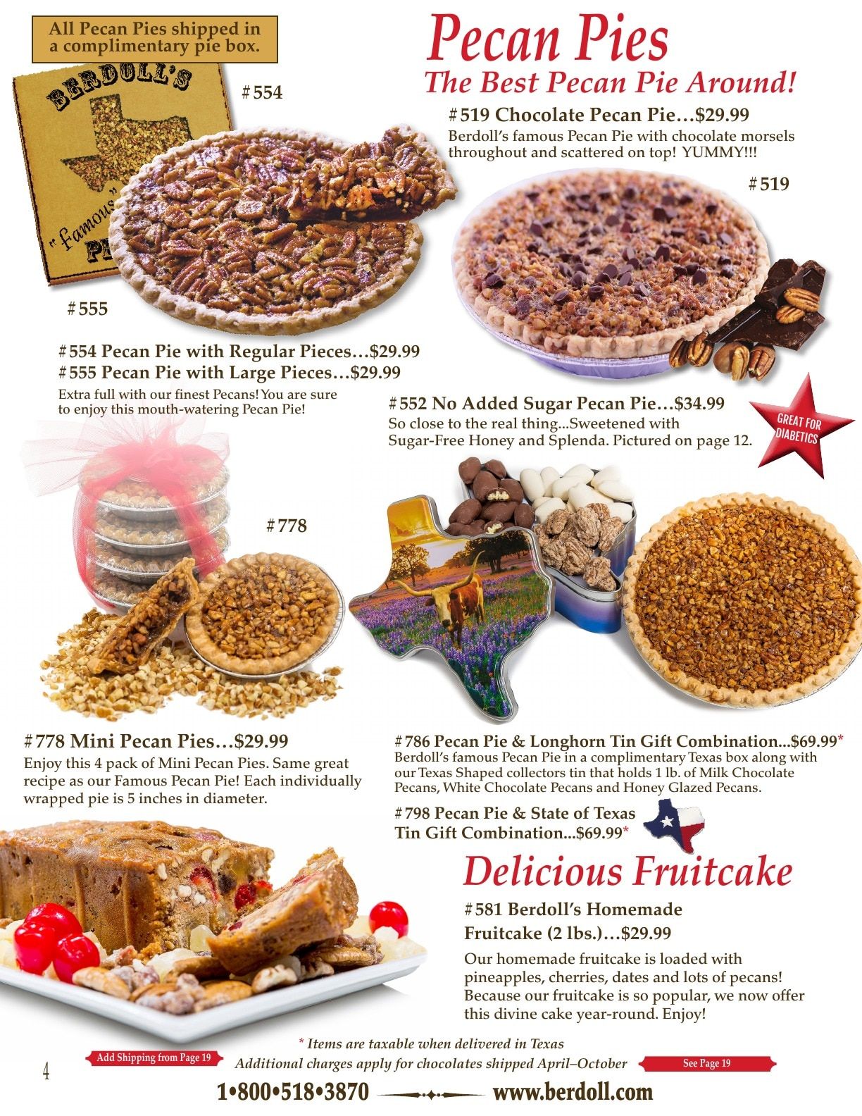 Berdoll Pecan Farm 2025-2026 Catalog Weekly Ad August 31, 2025 - December 31, 2026