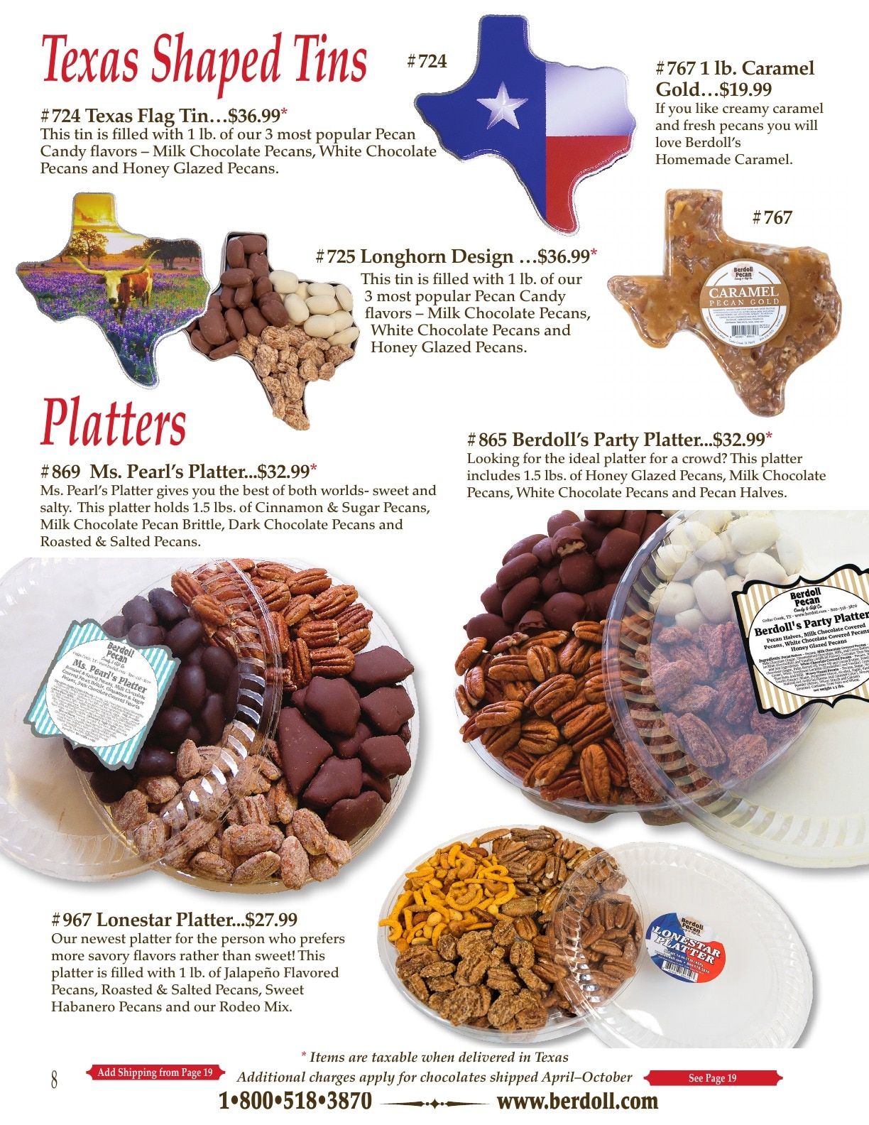 Berdoll Pecan Farm 2025-2026 Catalog Weekly Ad August 31, 2025 - December 31, 2026
