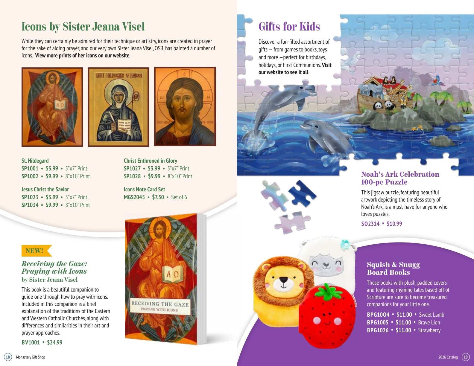 Monastery Gift Shop Catalog Weekly Ad September 7, 2025 - December 31, 2026
