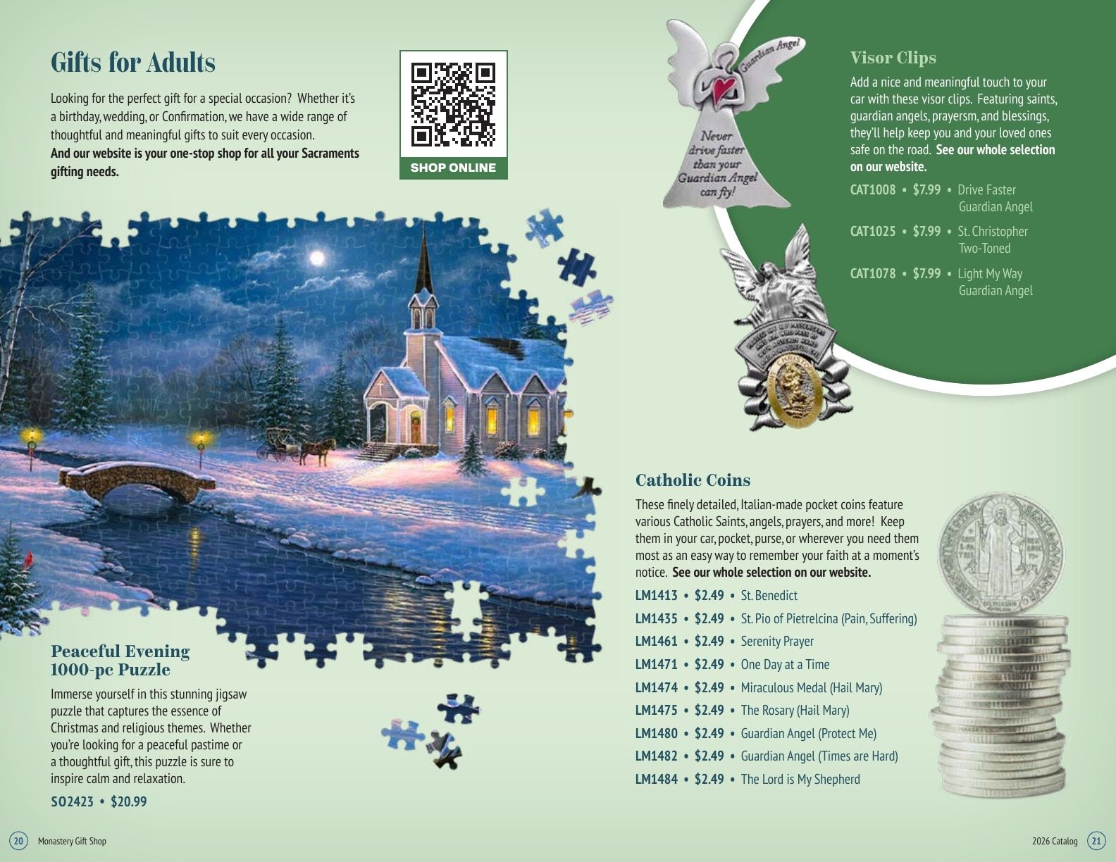 Monastery Gift Shop Catalog Weekly Ad September 7, 2025 - December 31, 2026