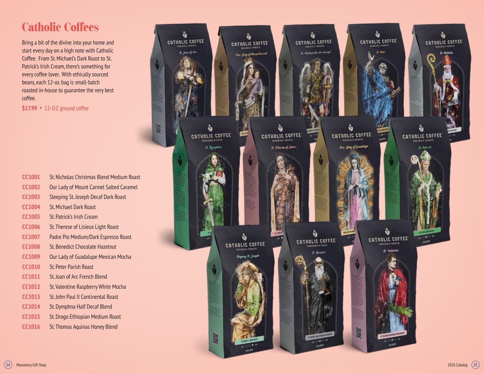 Monastery Gift Shop Catalog Weekly Ad September 7, 2025 - December 31, 2026