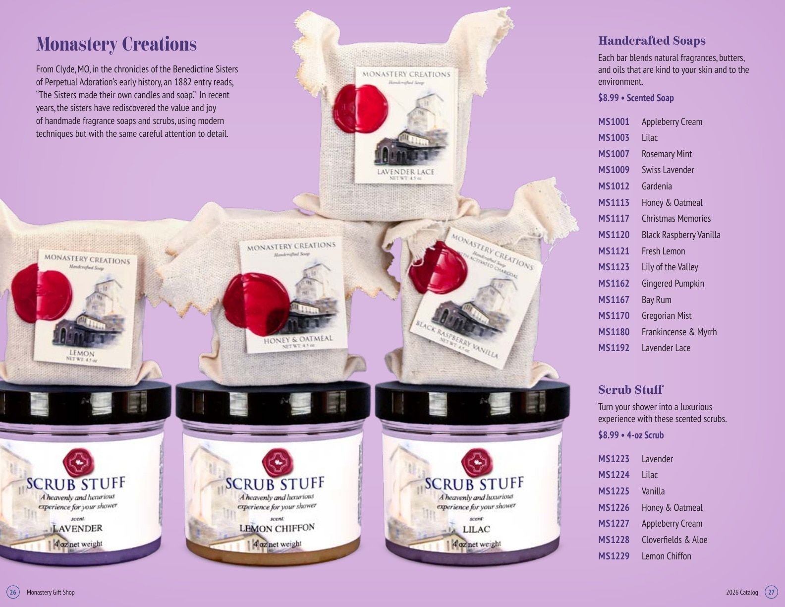 Monastery Gift Shop Catalog Weekly Ad September 7, 2025 - December 31, 2026
