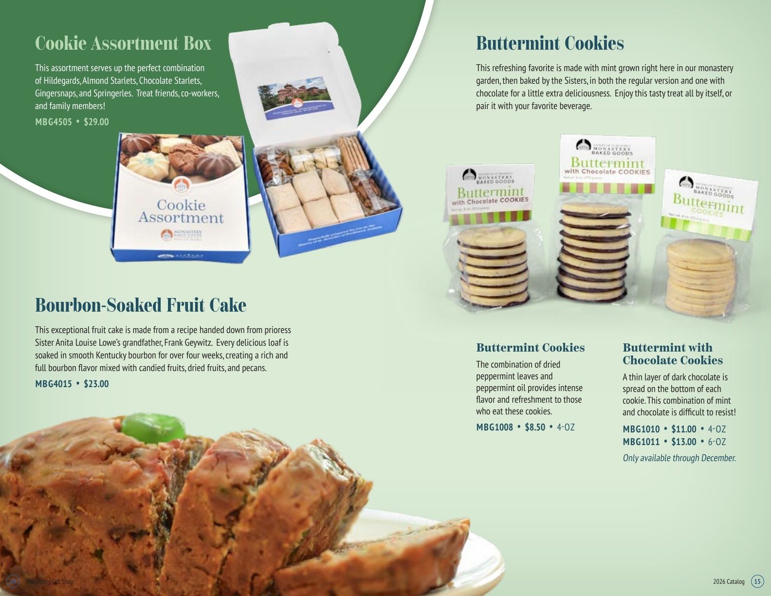 Monastery Gift Shop Catalog Weekly Ad September 7, 2025 - December 31, 2026