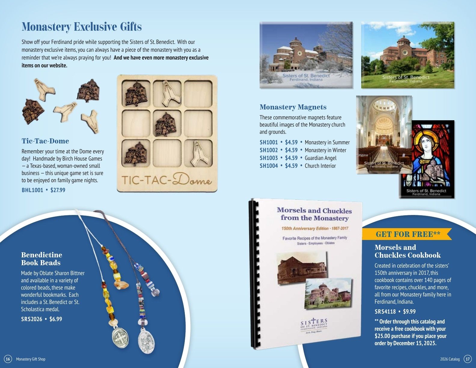 Monastery Gift Shop Catalog Weekly Ad September 7, 2025 - December 31, 2026