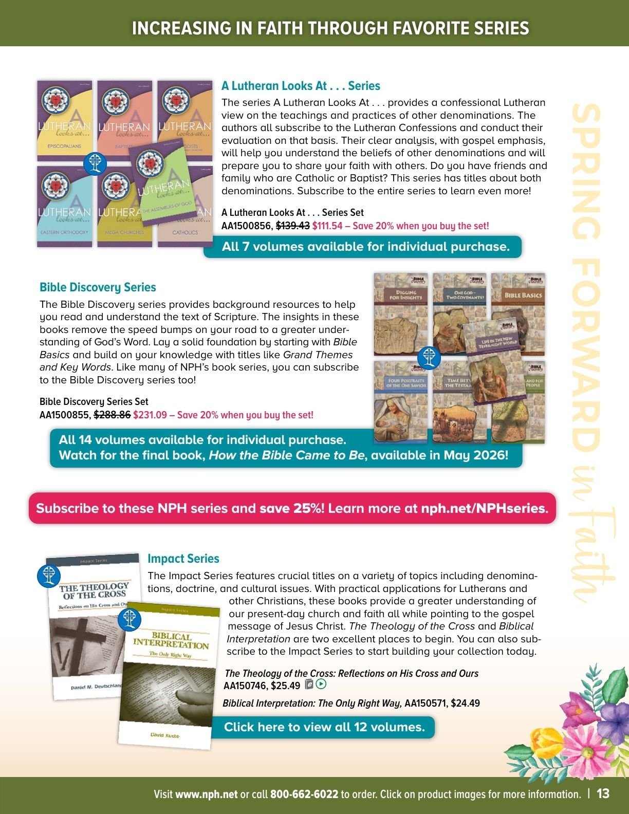 Northwestern Publishing House Spring Catalog Weekly Ad March 1, 2026 - February 28, 2027
