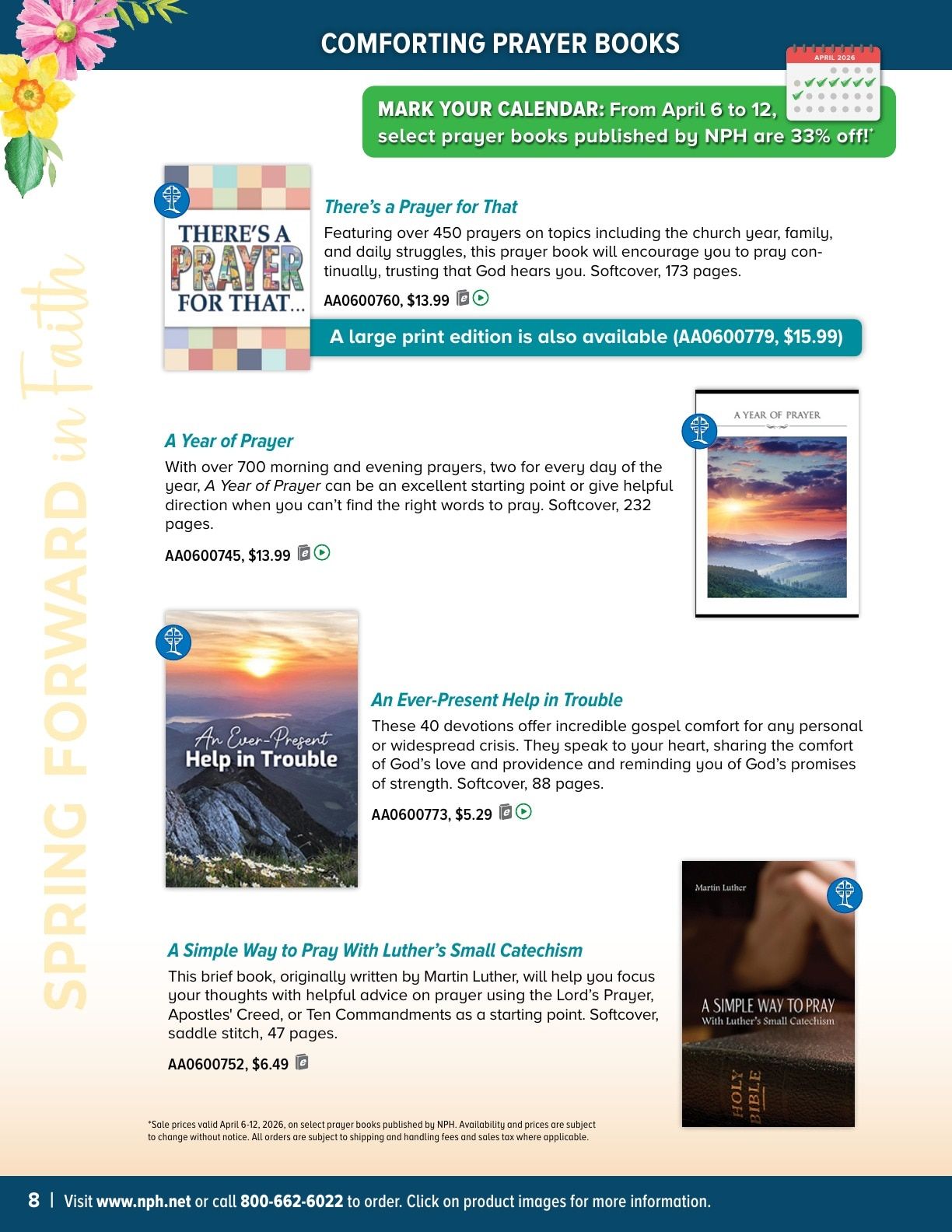 Northwestern Publishing House Spring Catalog Weekly Ad March 1, 2026 - February 28, 2027
