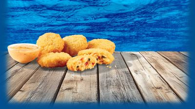 New Seafood Crab Cake Nibblers at White Castle