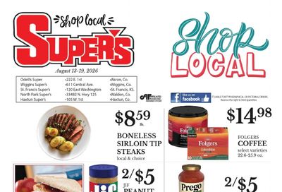 Odell's Super's Weekly Ad August 13 - 19, 2026