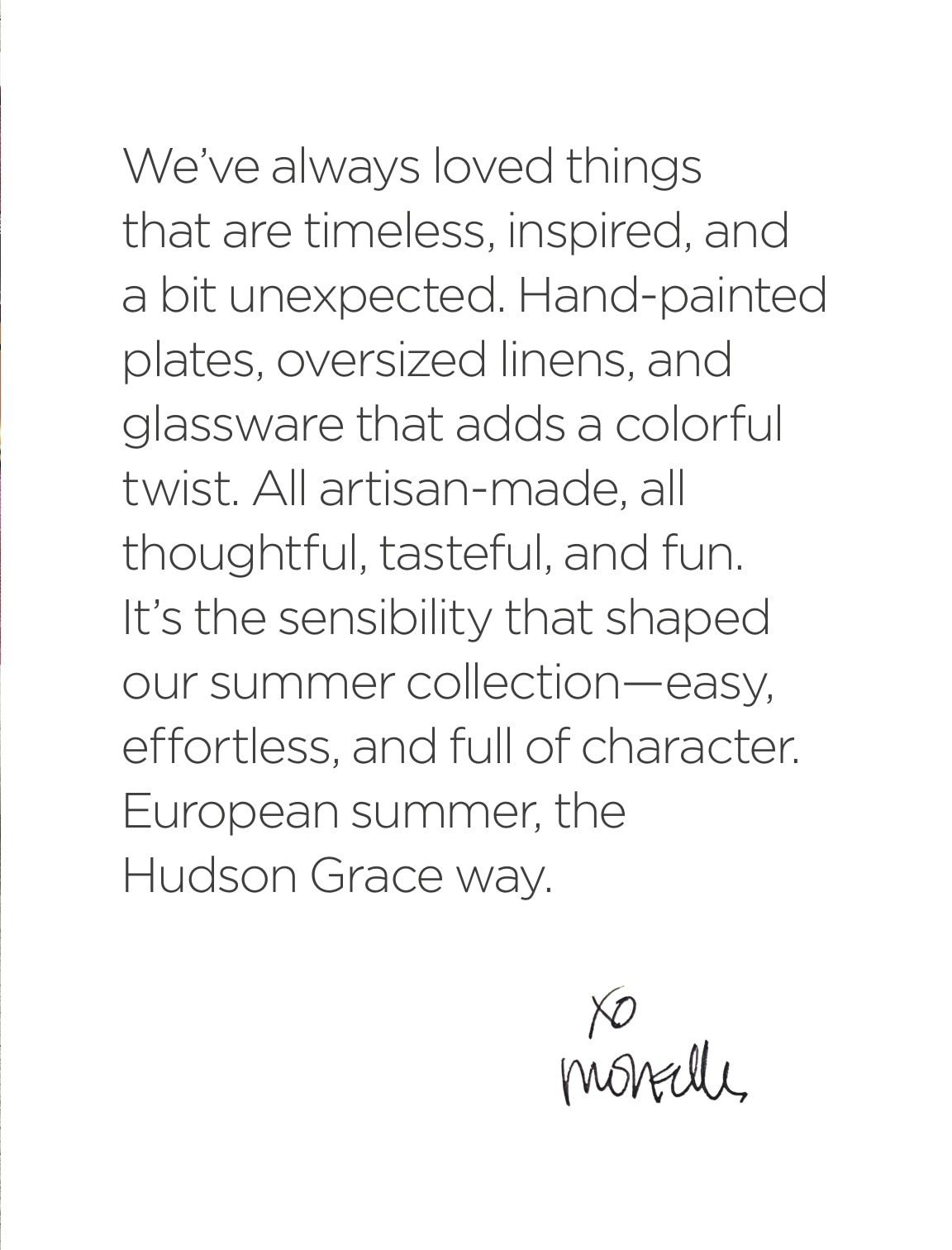 Hudson Grace Summer Catalog Weekly Ad June 1 - September 30, 2026