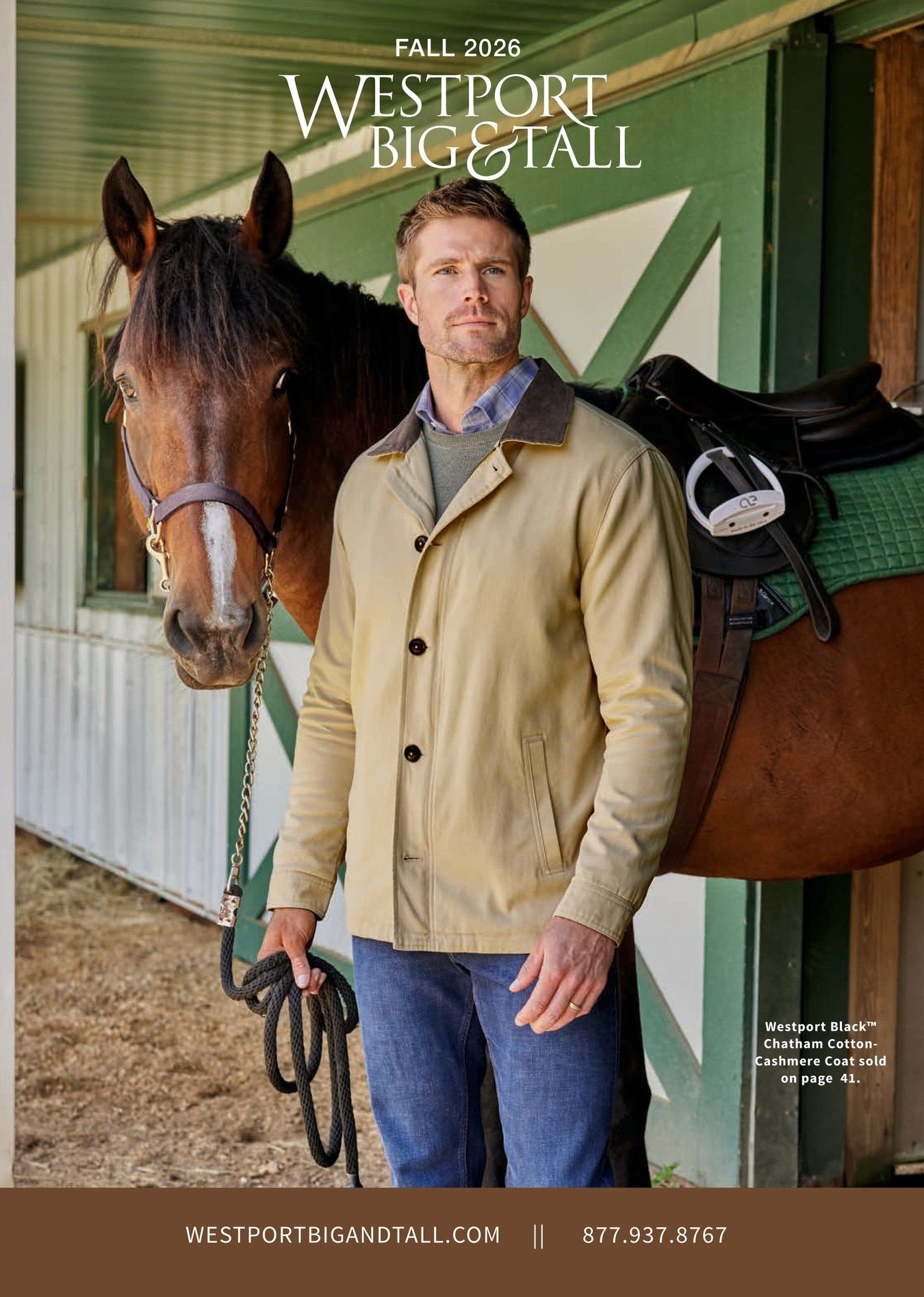 Westport Big & Tall Fall Catalog Weekly Ad August 4 - November 30, 2026