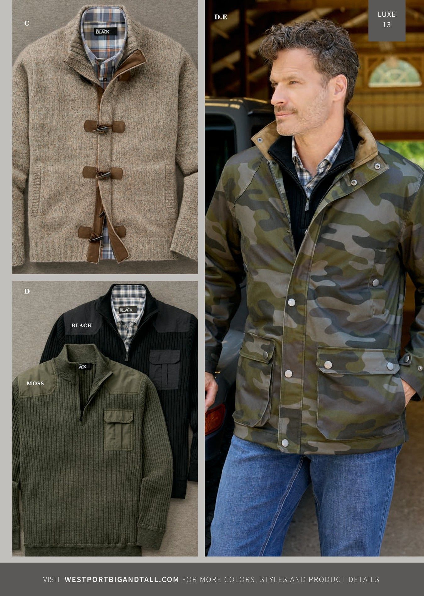 Westport Big & Tall Fall Catalog Weekly Ad August 4 - November 30, 2026
