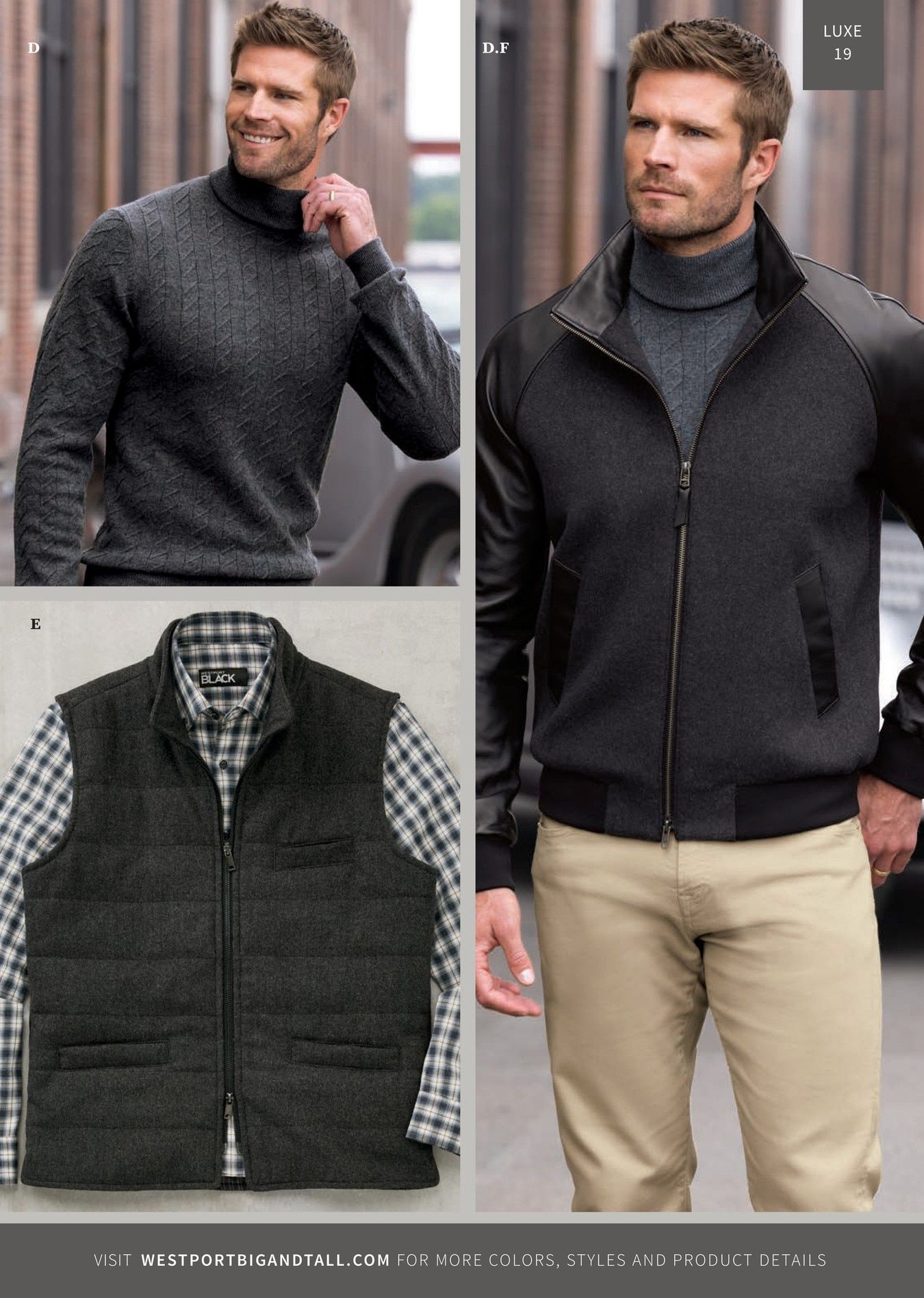 Westport Big & Tall Fall Catalog Weekly Ad August 4 - November 30, 2026