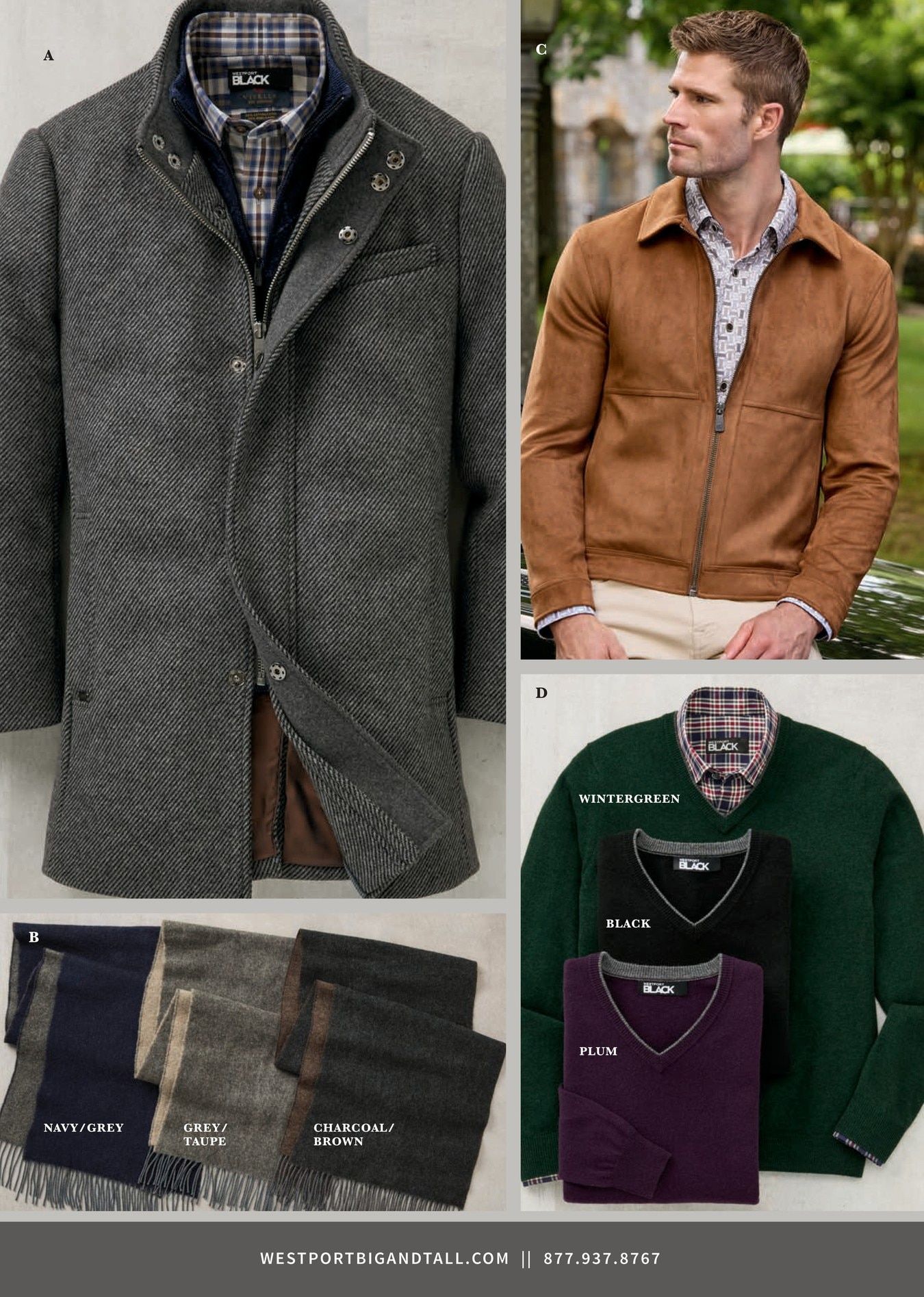 Westport Big & Tall Fall Catalog Weekly Ad August 4 - November 30, 2026