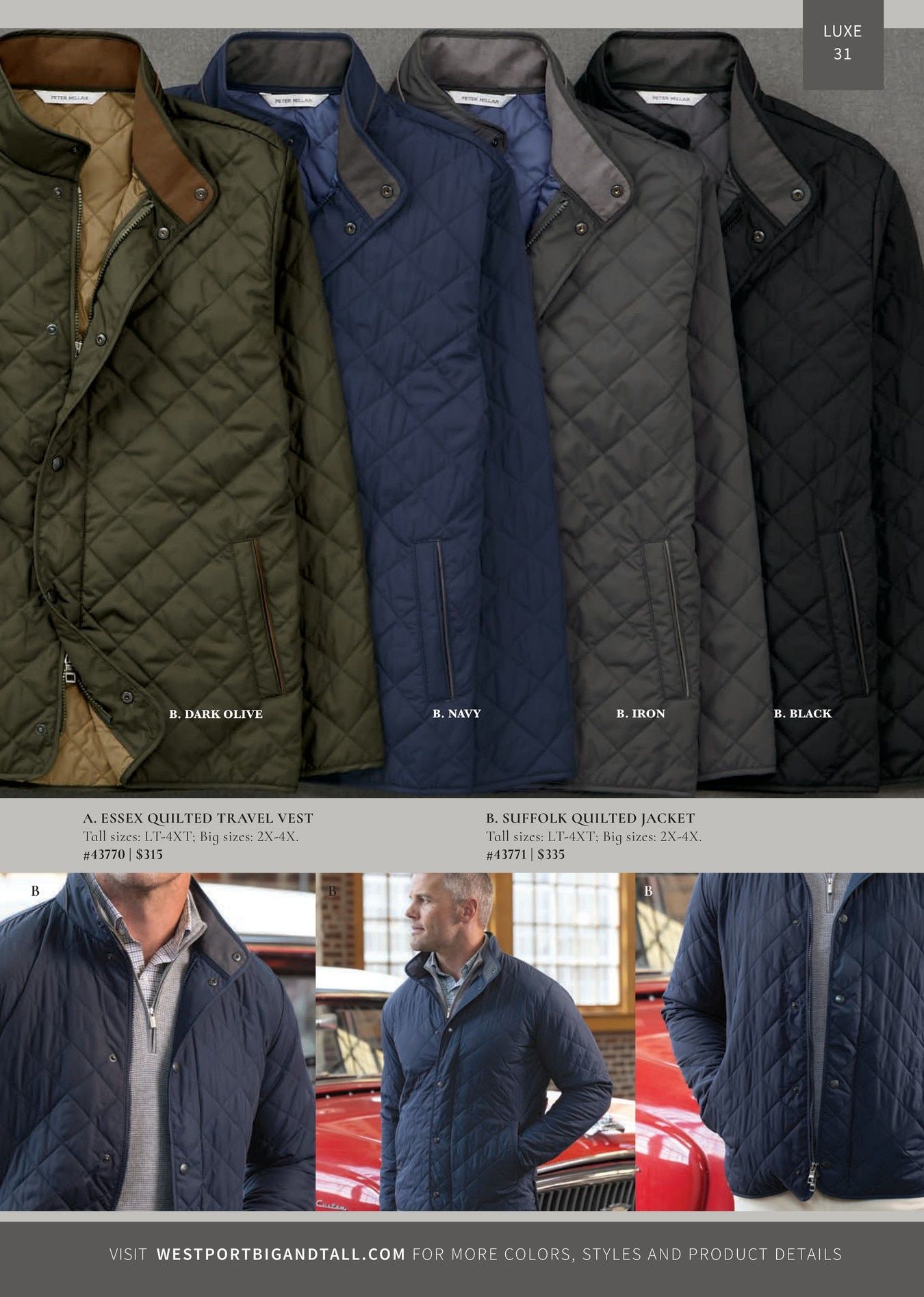 Westport Big & Tall Fall Catalog Weekly Ad August 4 - November 30, 2026