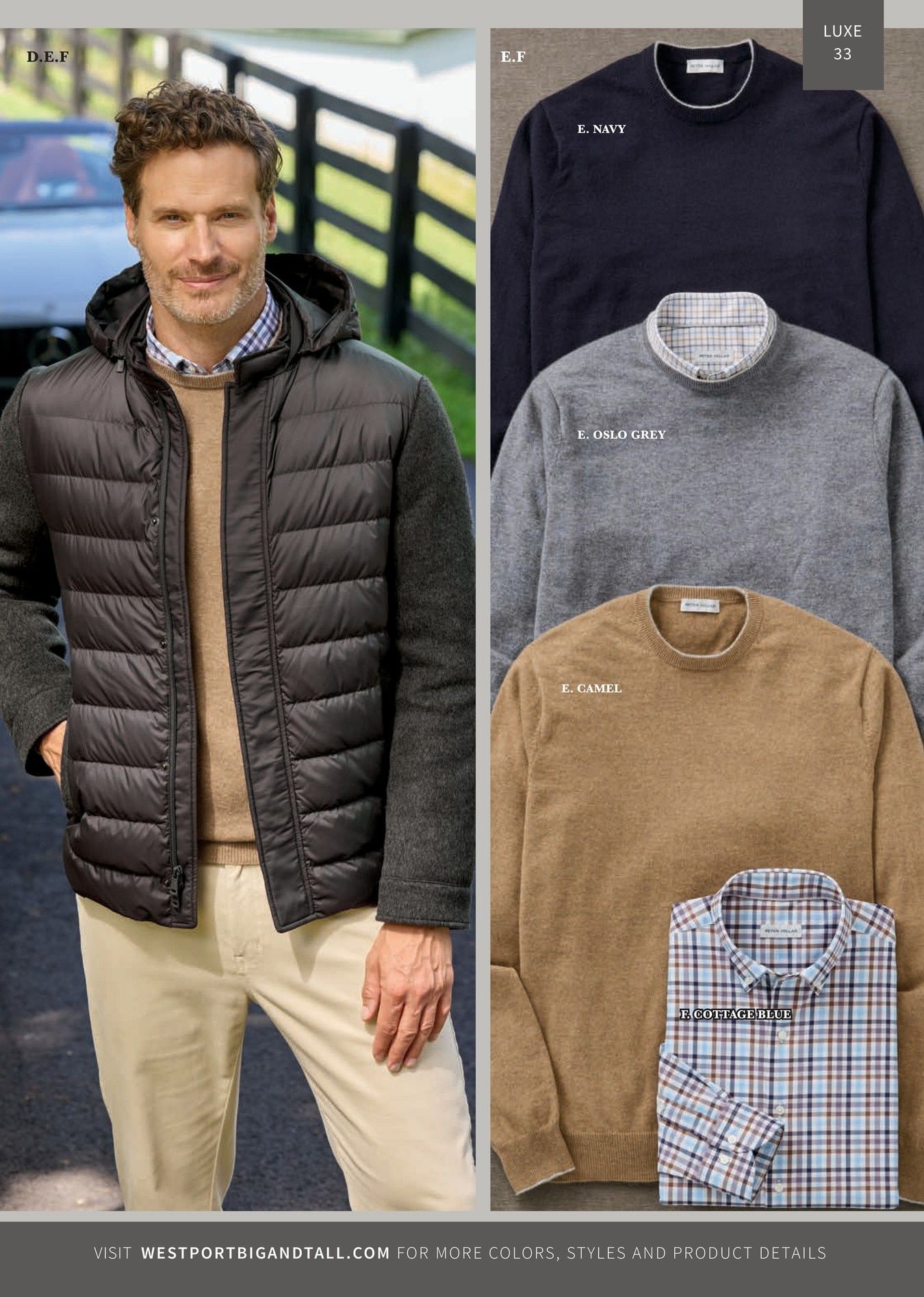 Westport Big & Tall Fall Catalog Weekly Ad August 4 - November 30, 2026