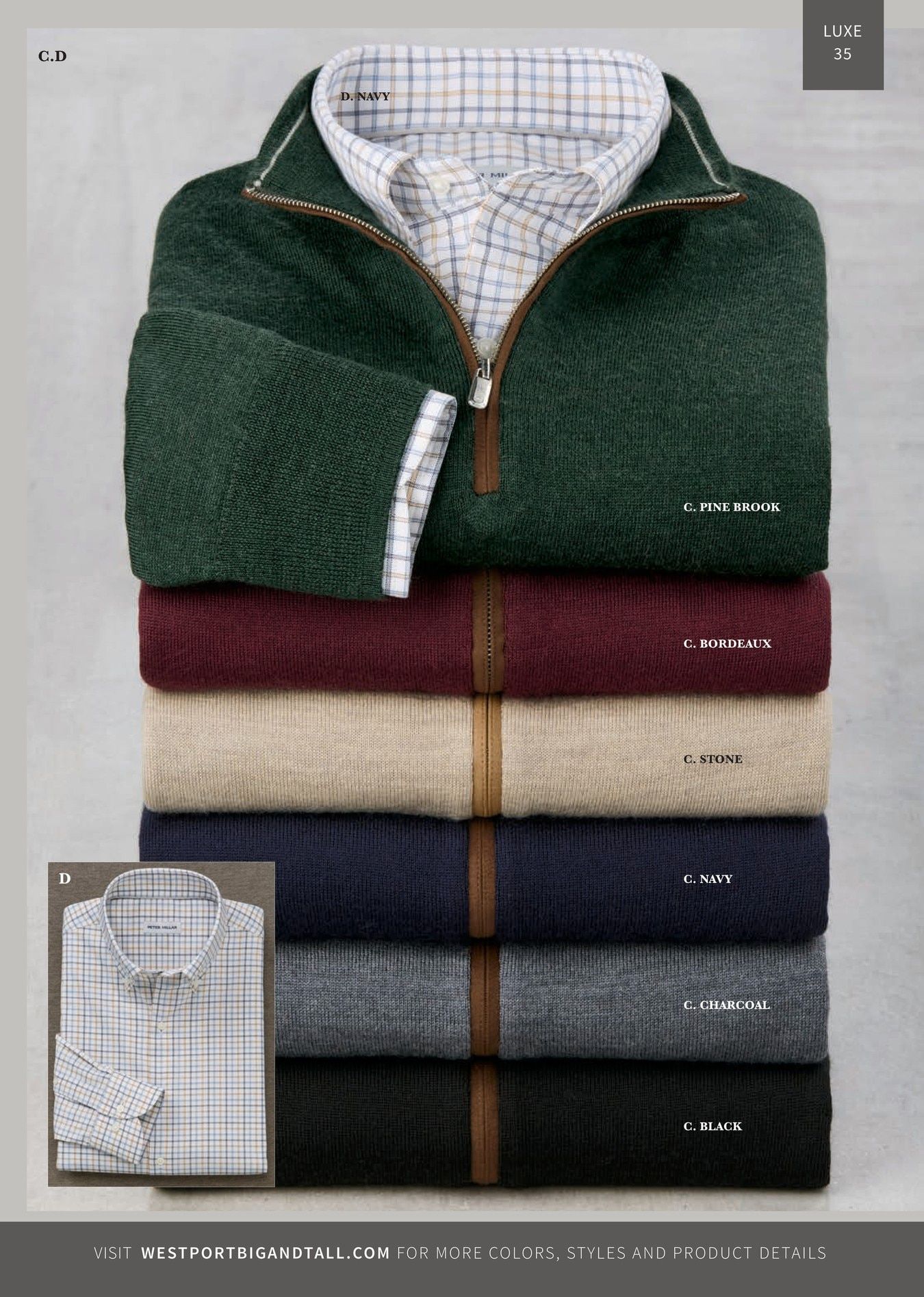 Westport Big & Tall Fall Catalog Weekly Ad August 4 - November 30, 2026